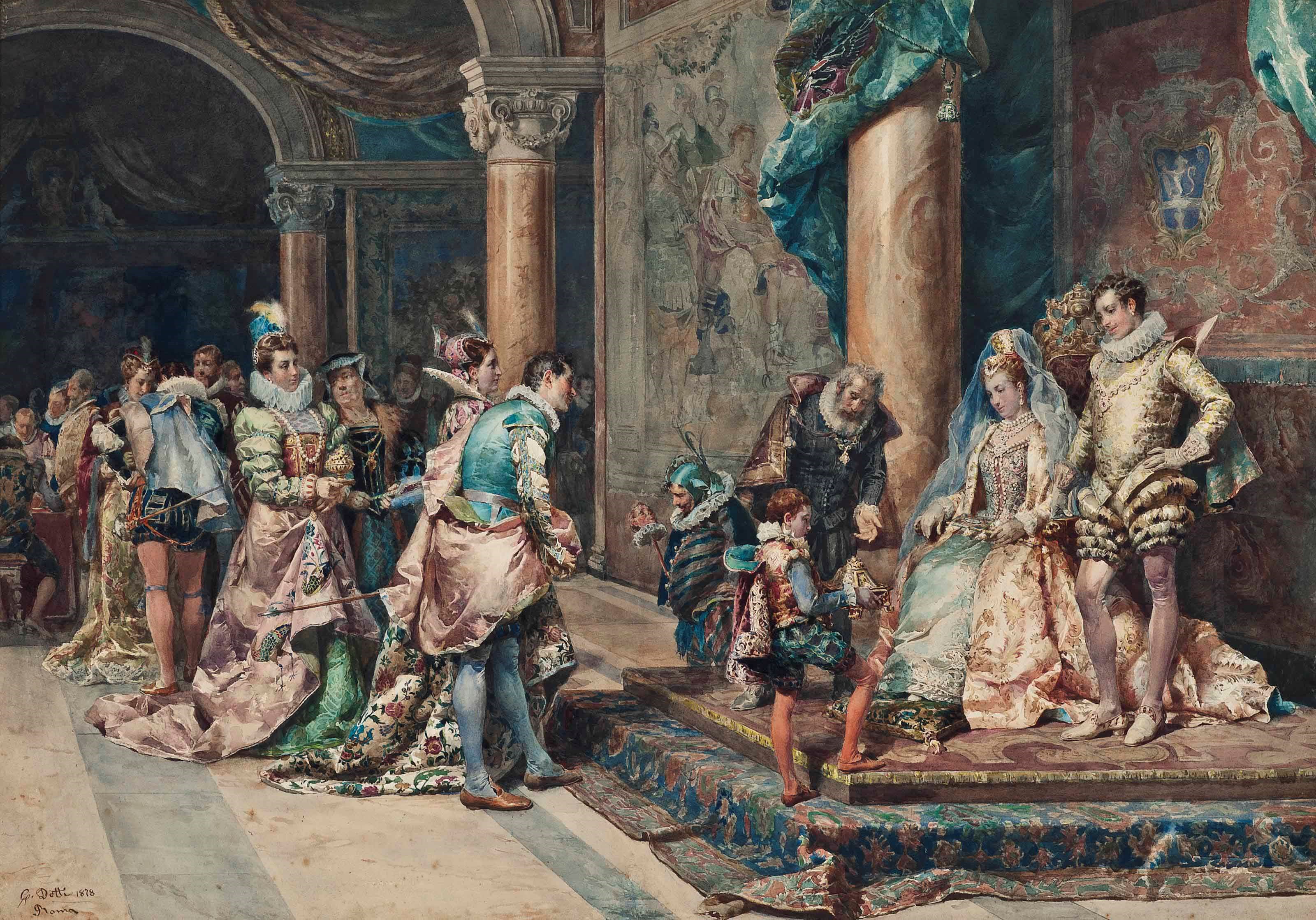 Cesare-Auguste Detti (Italian, 1847-1914)