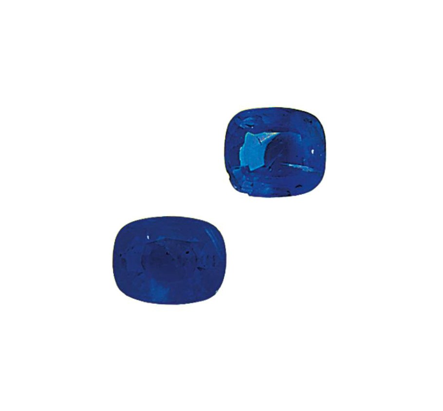 Two unmounted sapphires