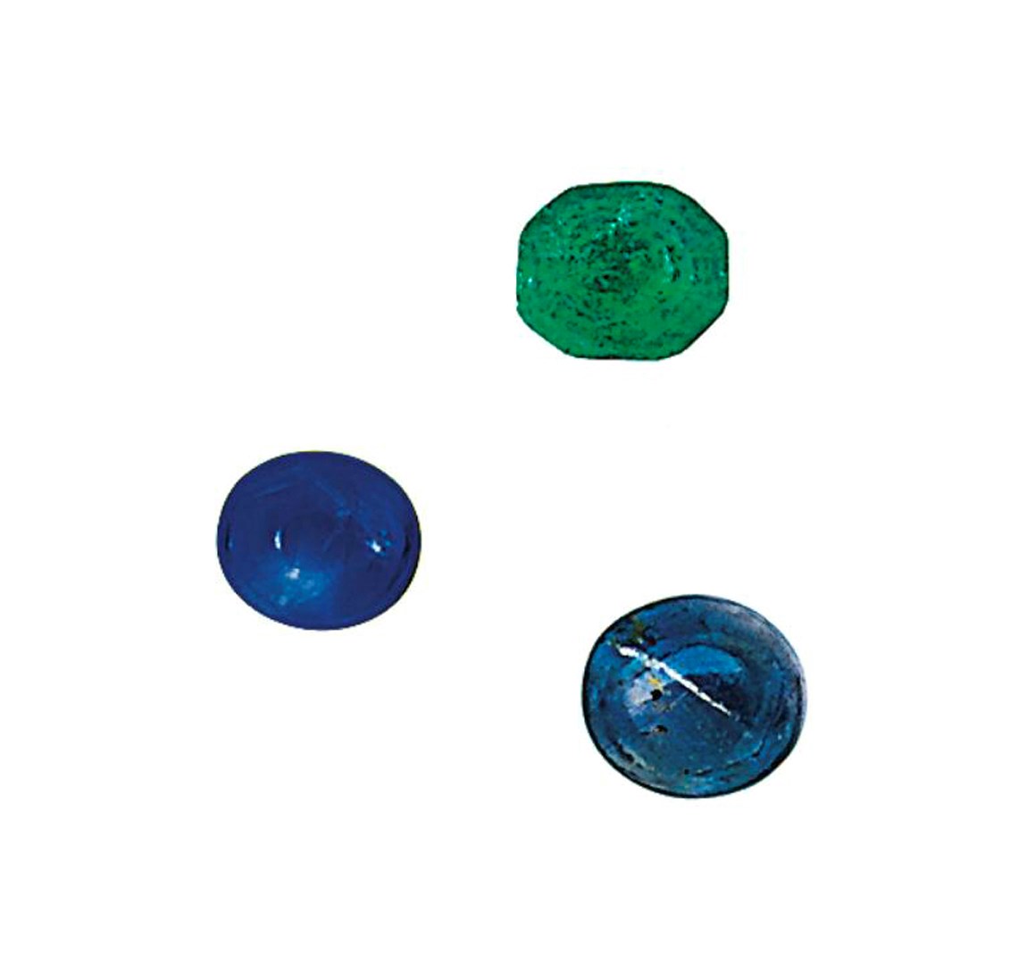 Four unmounted gem stones
