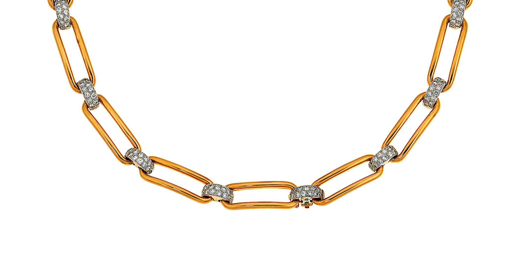 Three diamond-set bracelets