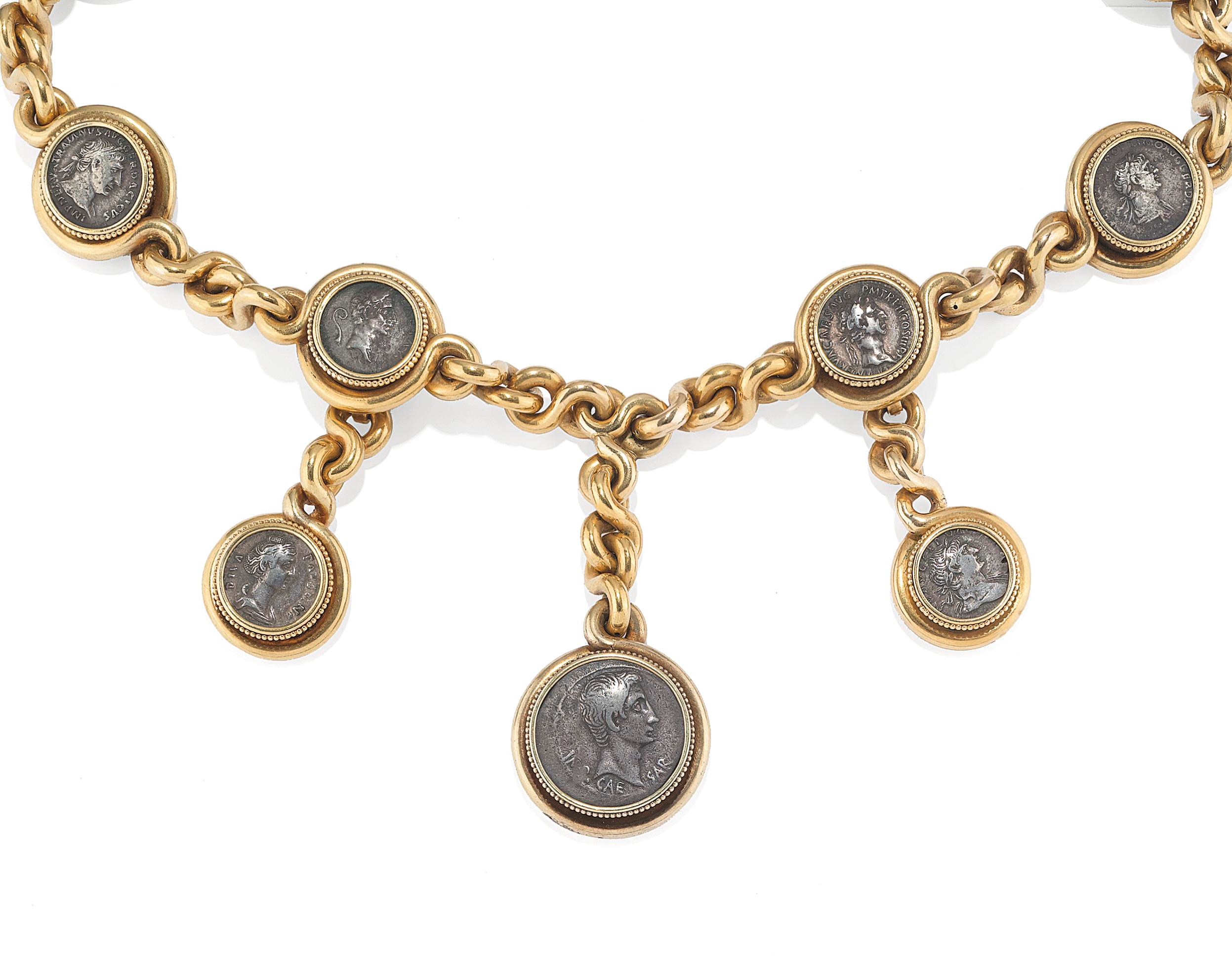 A coin necklace