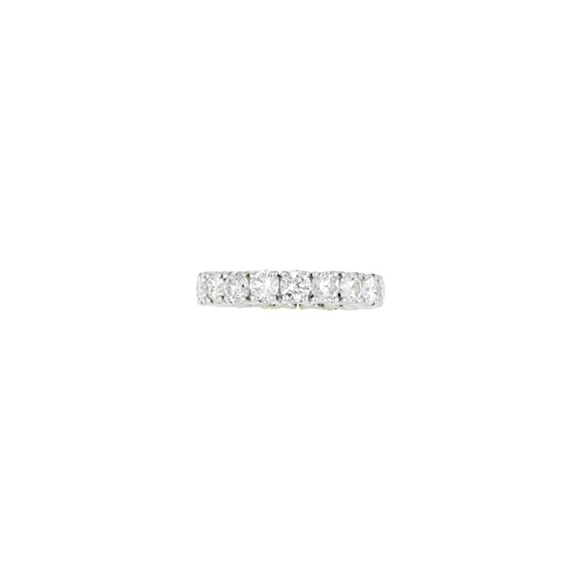 A diamond eternity ring