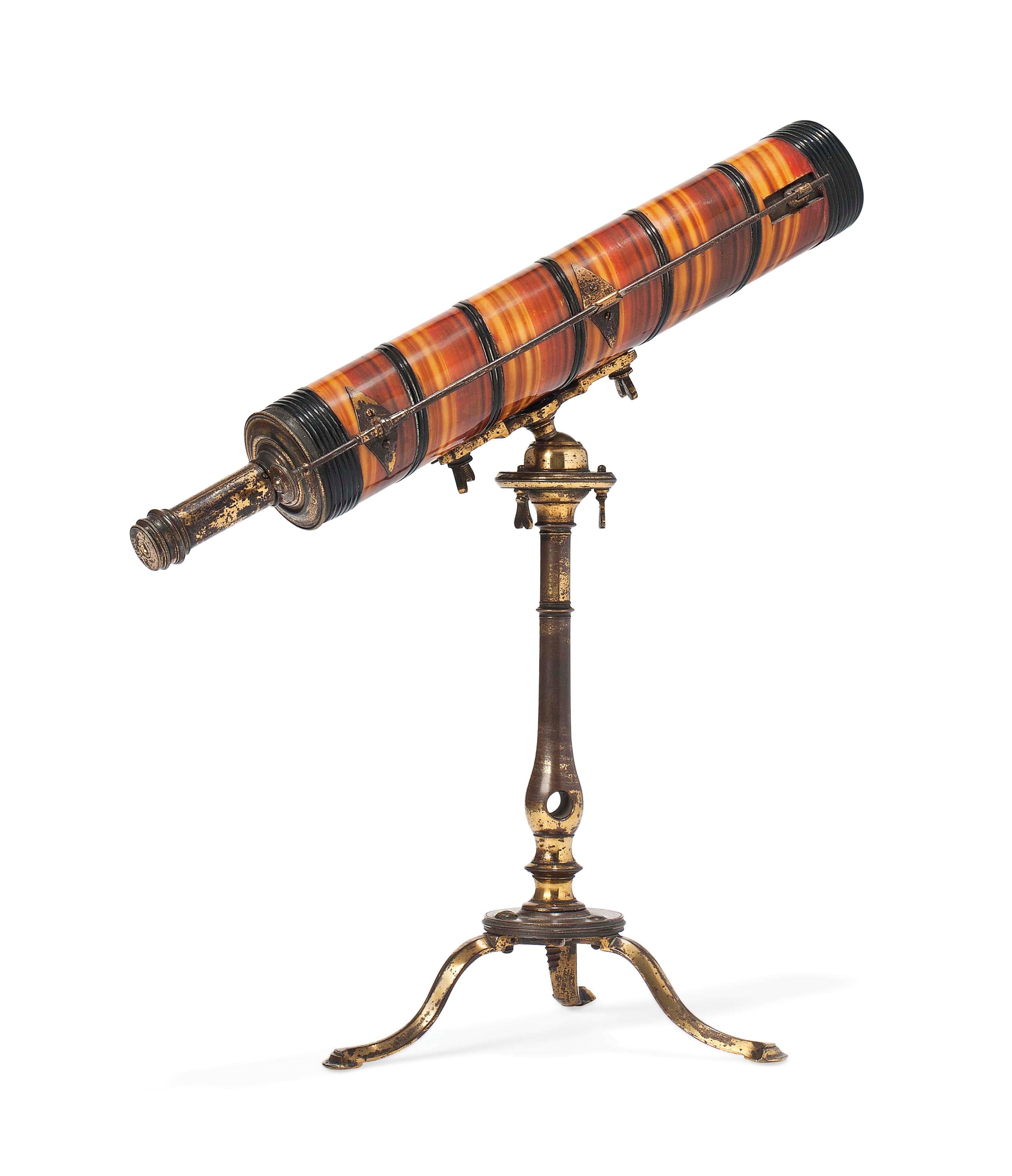 A FRENCH 2-INCH RELFECTING TELESCOPE