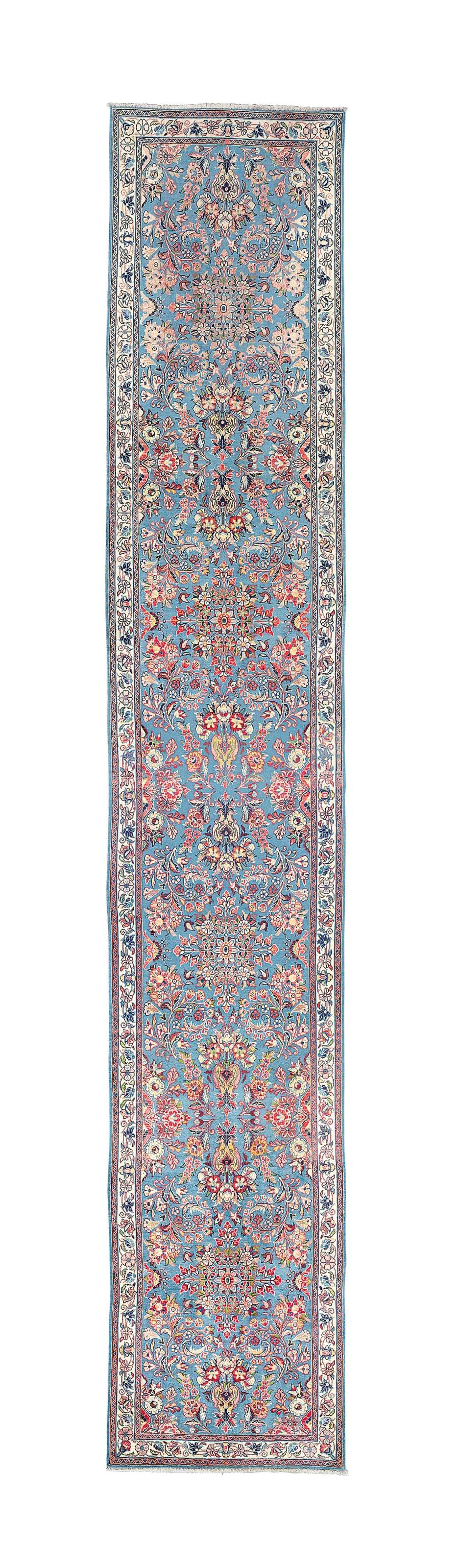 A fine Sarouk runner