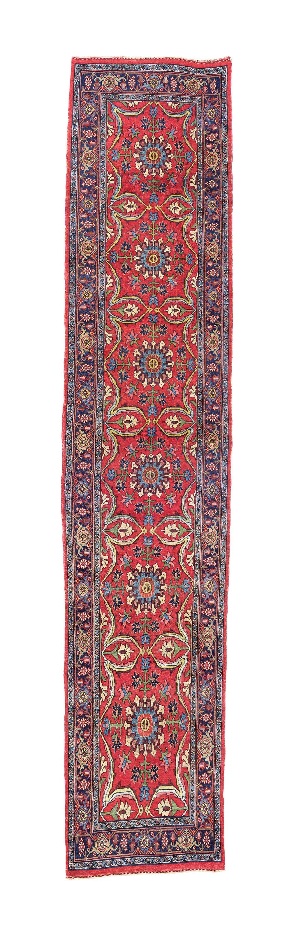 An antique Bijar runner