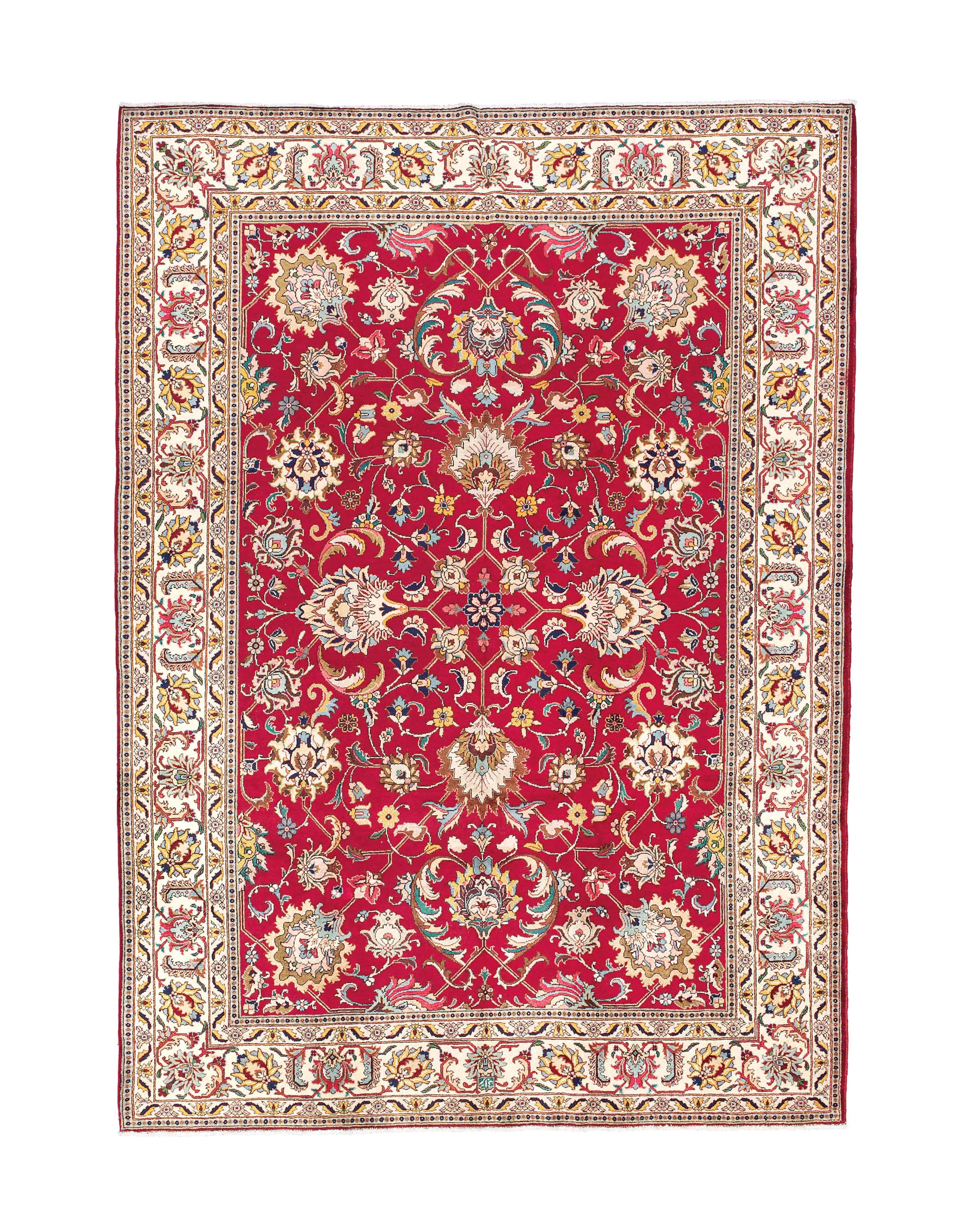 A fine Tabriz carpet