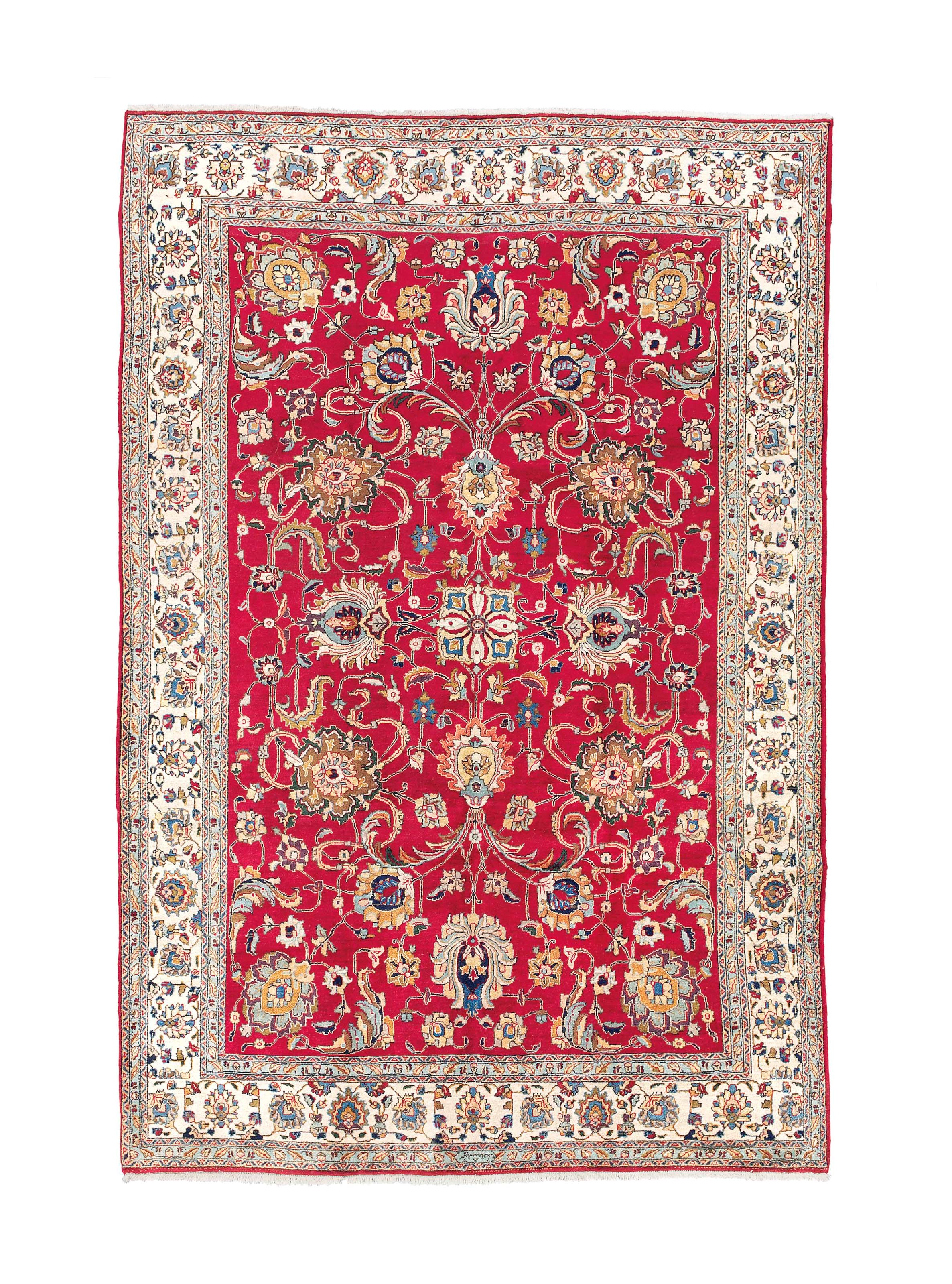 A fine Tabriz carpet