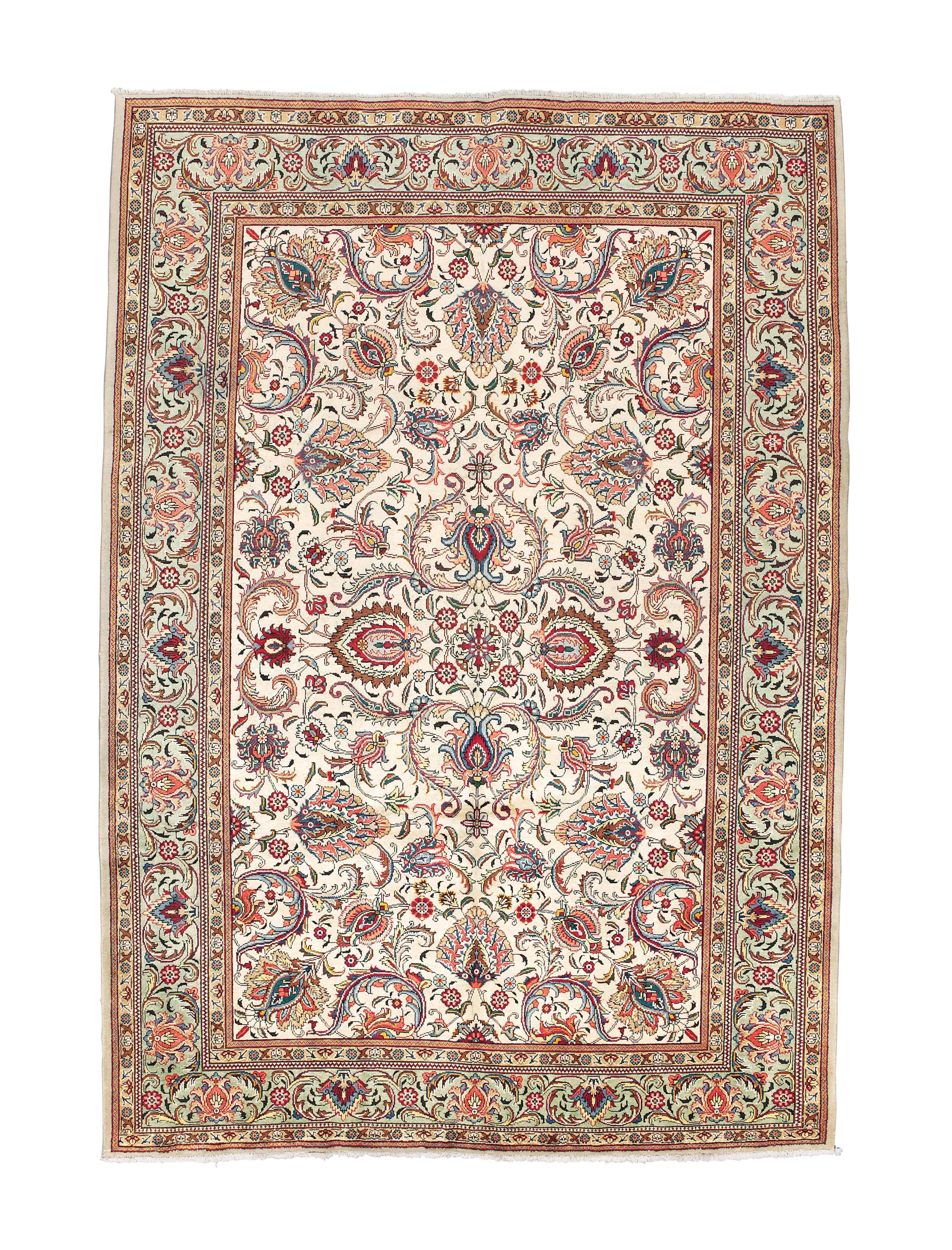 A fine Tabriz carpet