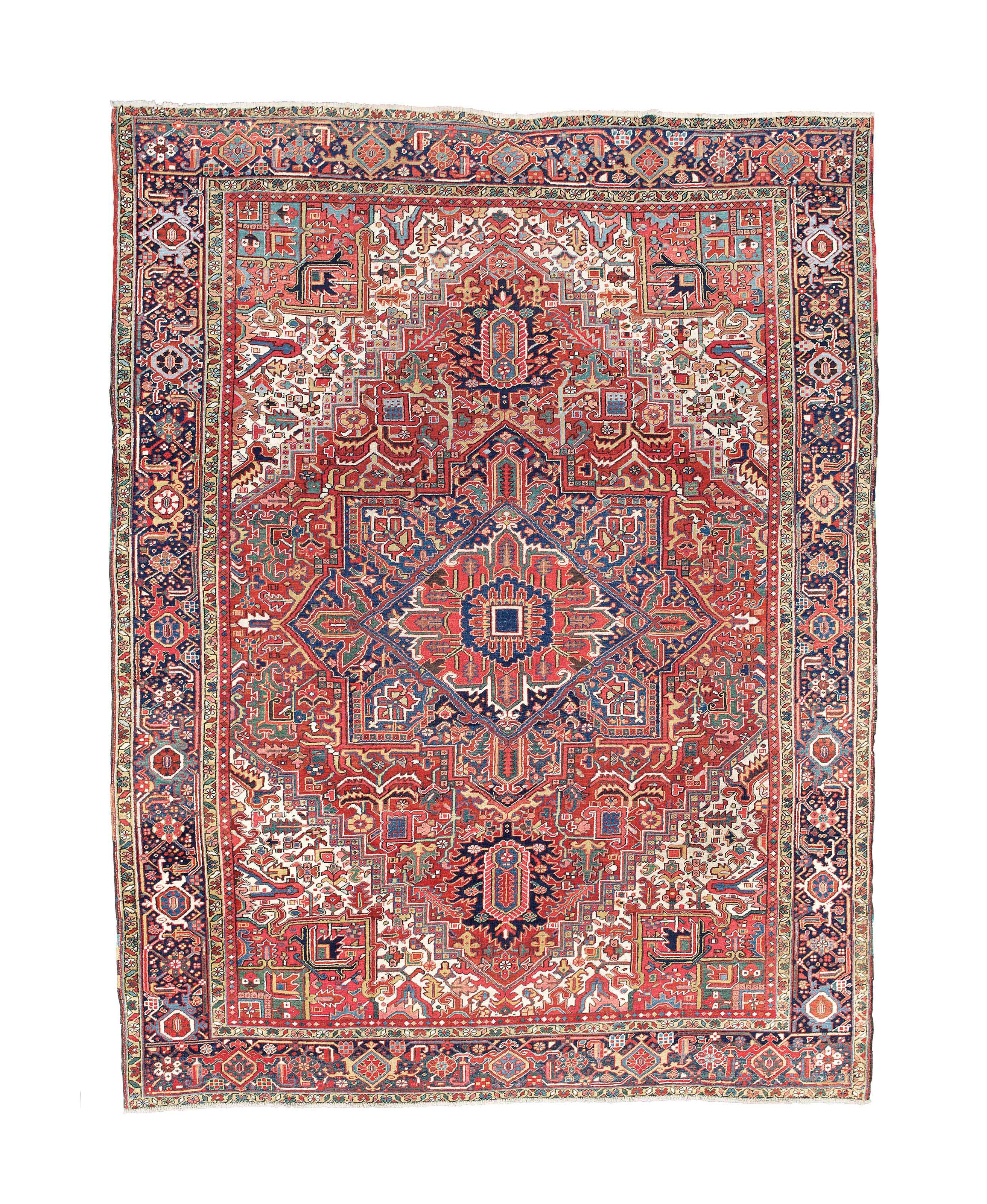 A Heriz carpet