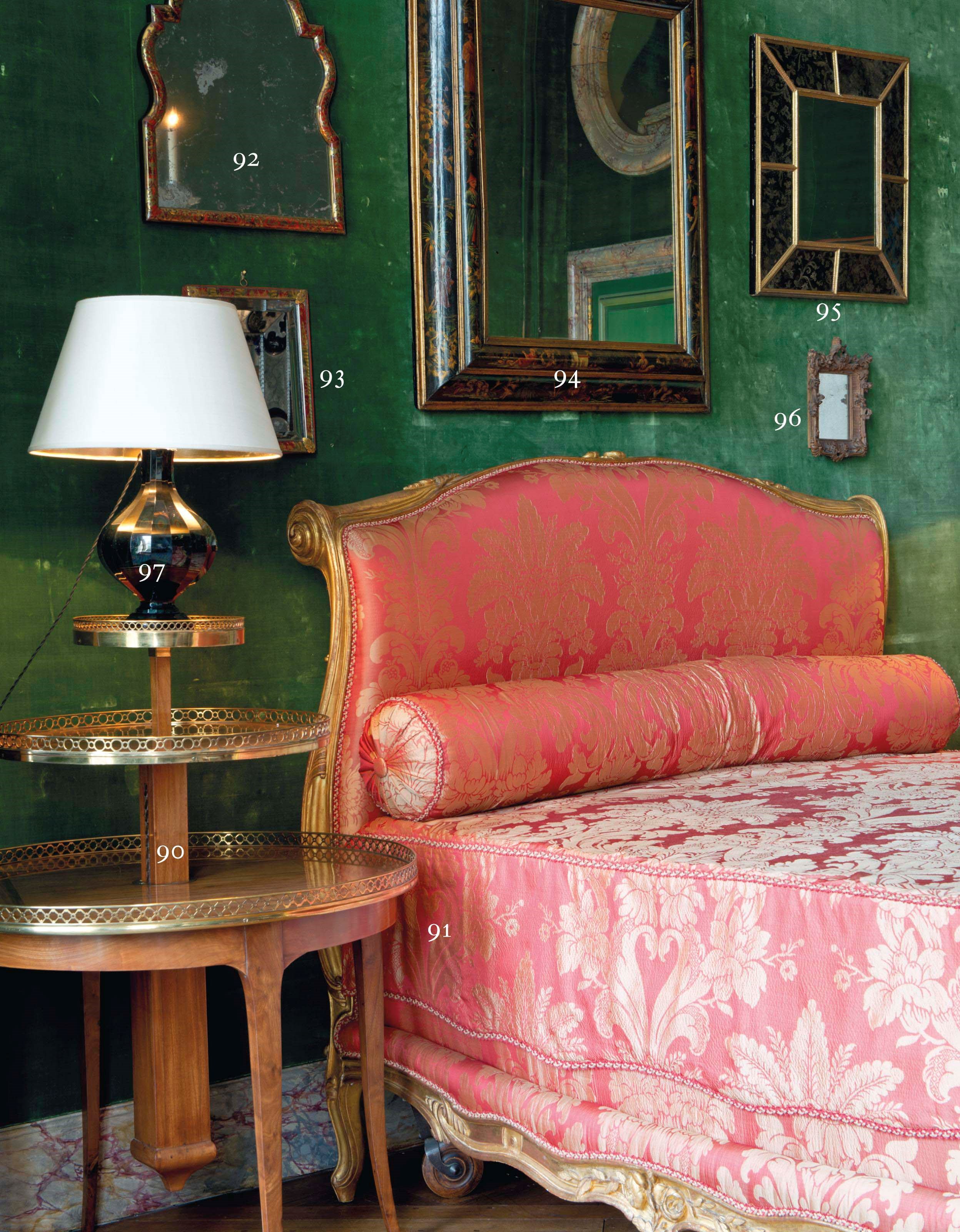 TABLE A MECANISME DE STYLE LOUIS XVI