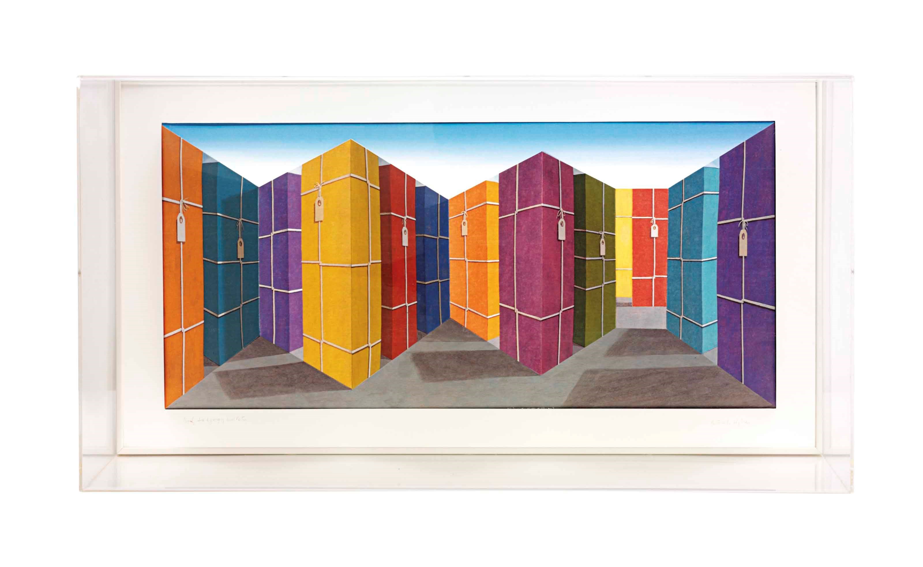 Patrick Hughes (b. 1939)