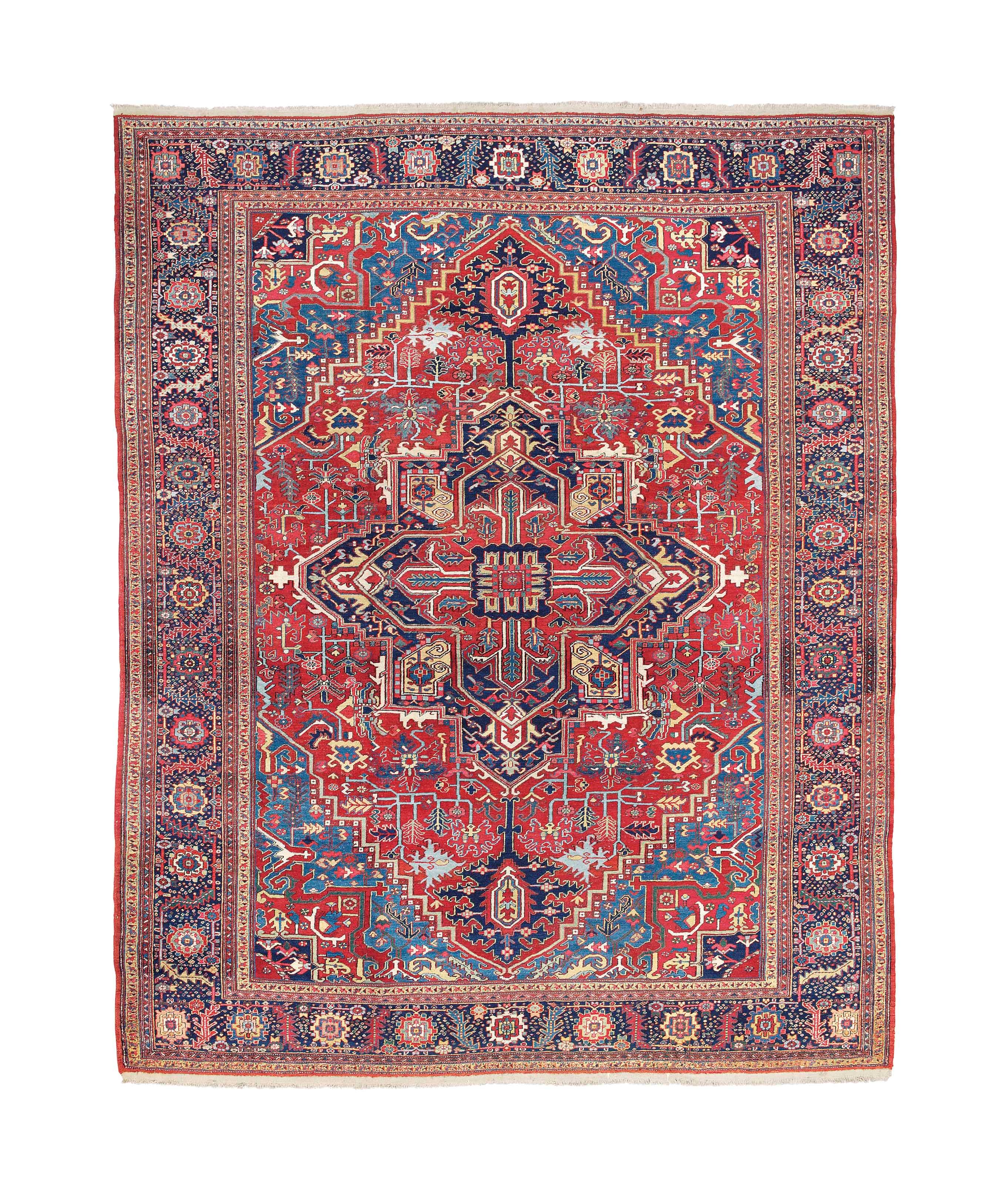A fine Heriz carpet