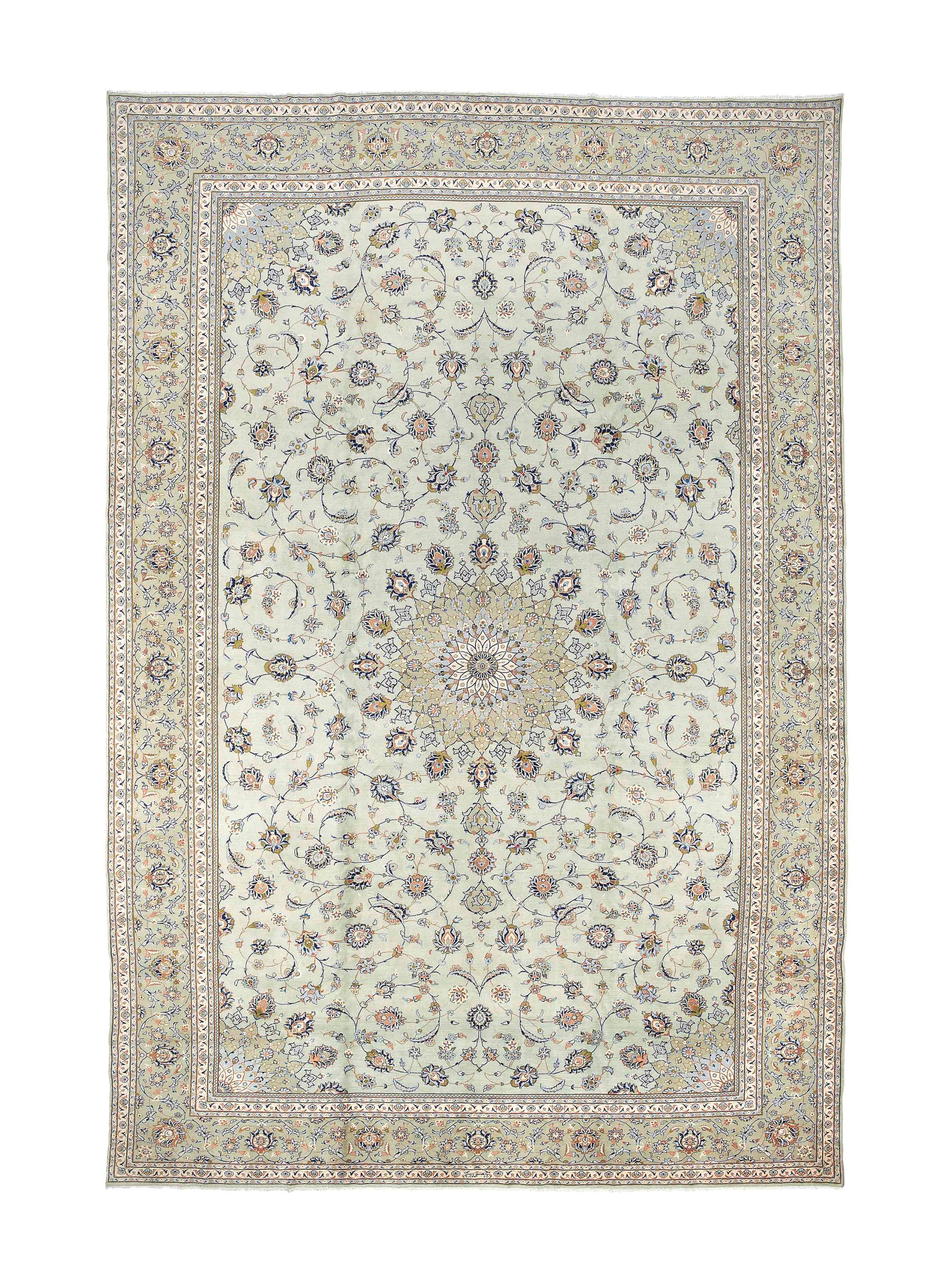A fine Kashan carpet