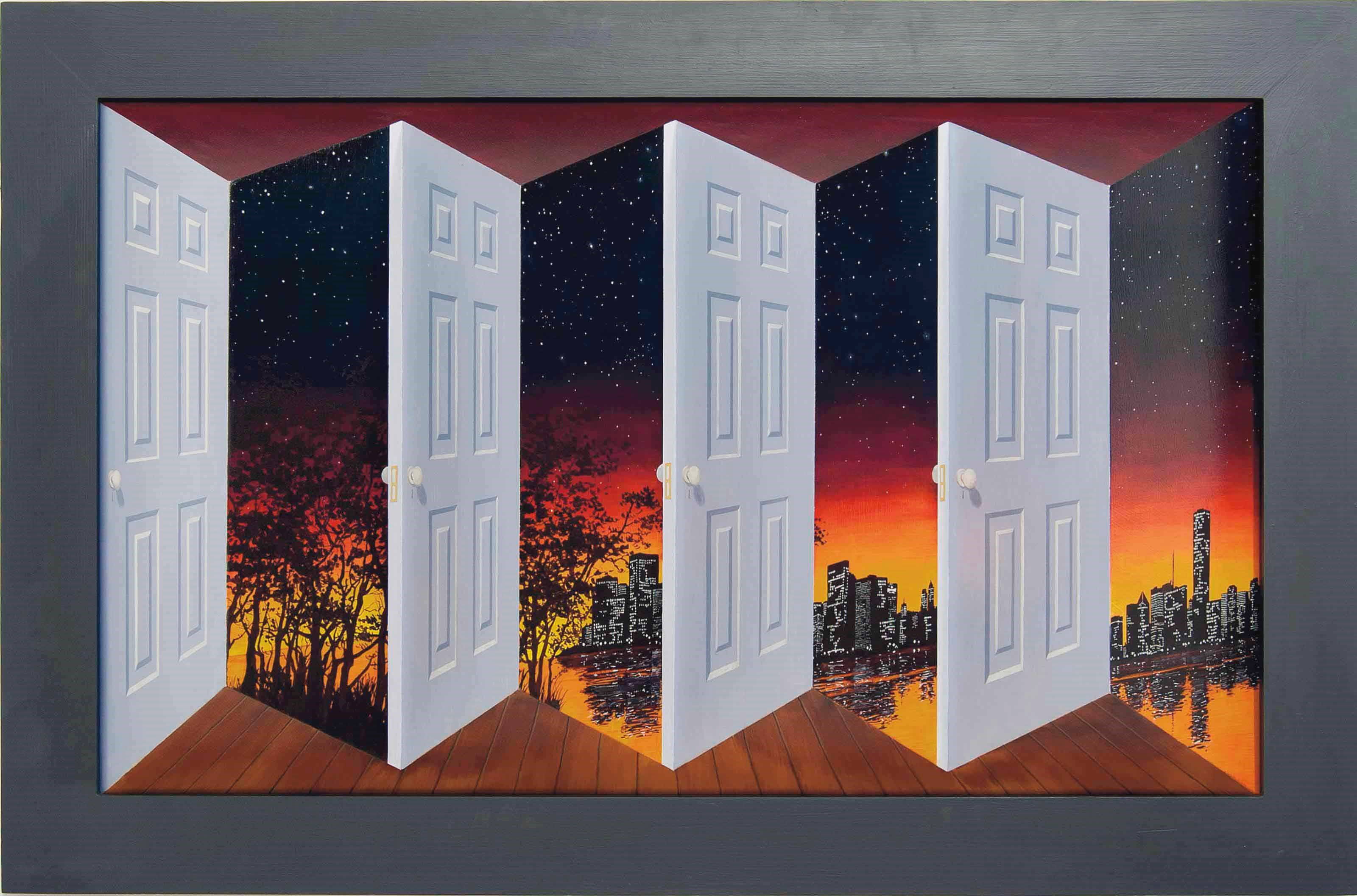 Patrick Hughes (b. 1939)