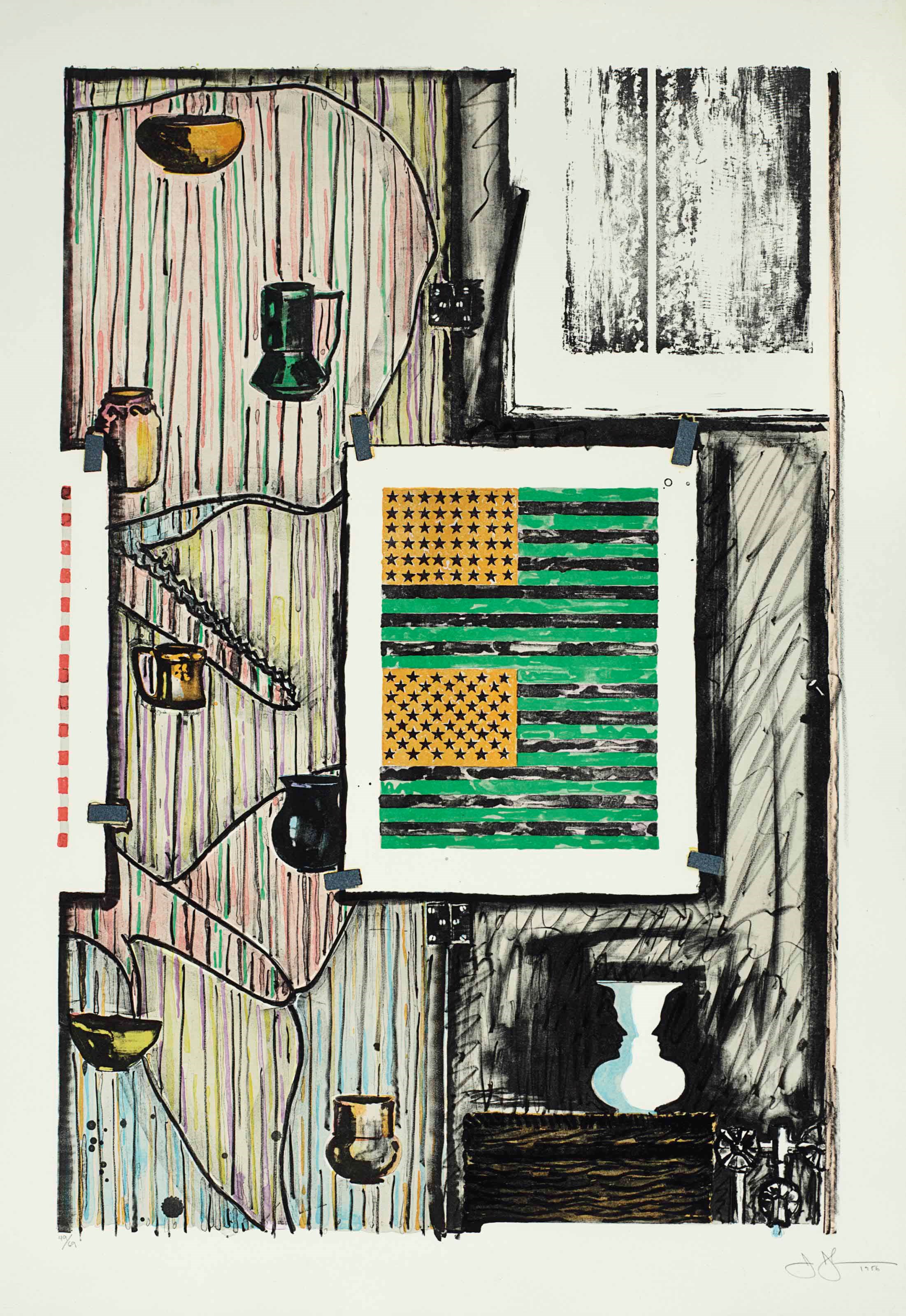 JASPER JOHNS (b. 1930)