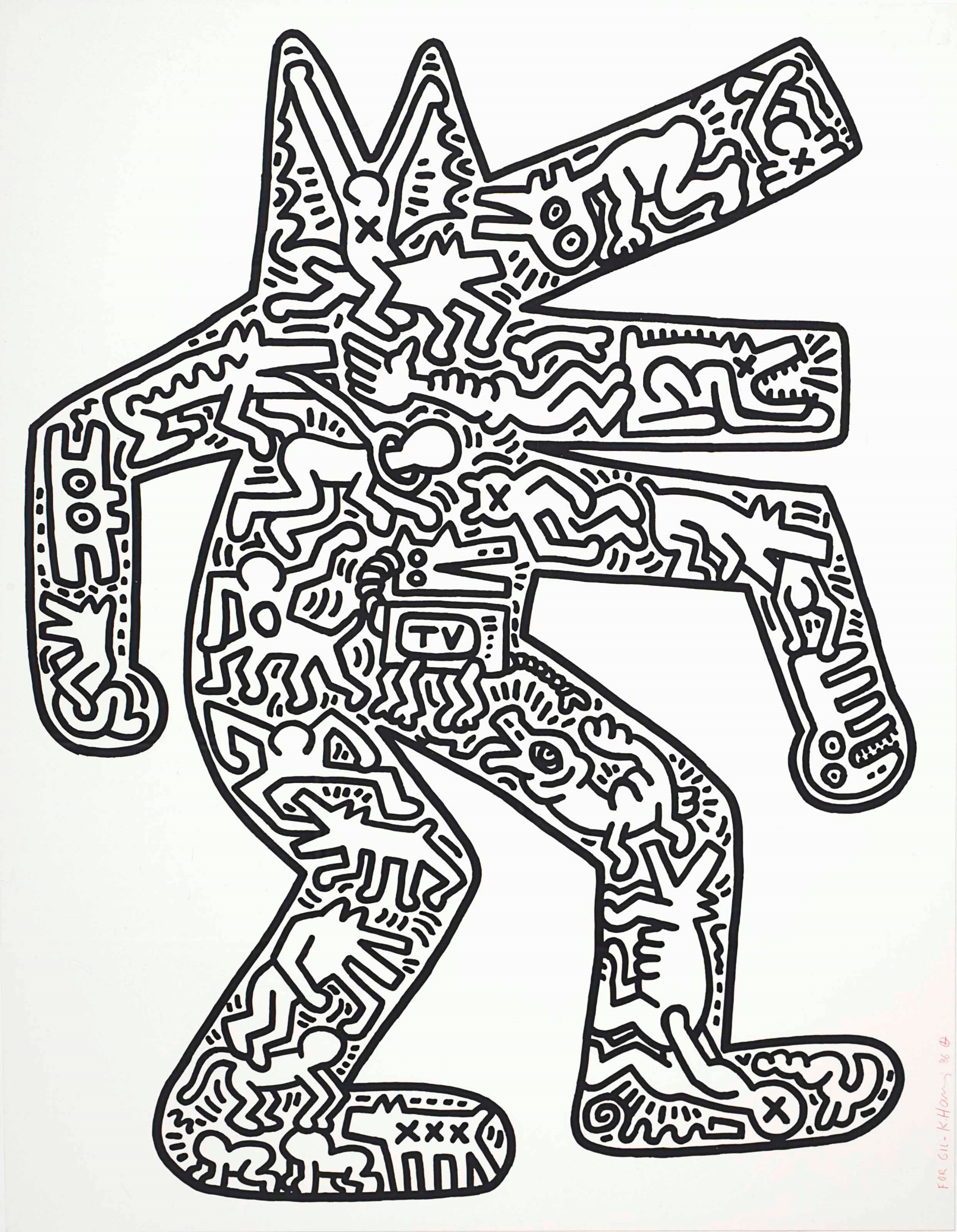 KEITH HARING (1958-1990)
