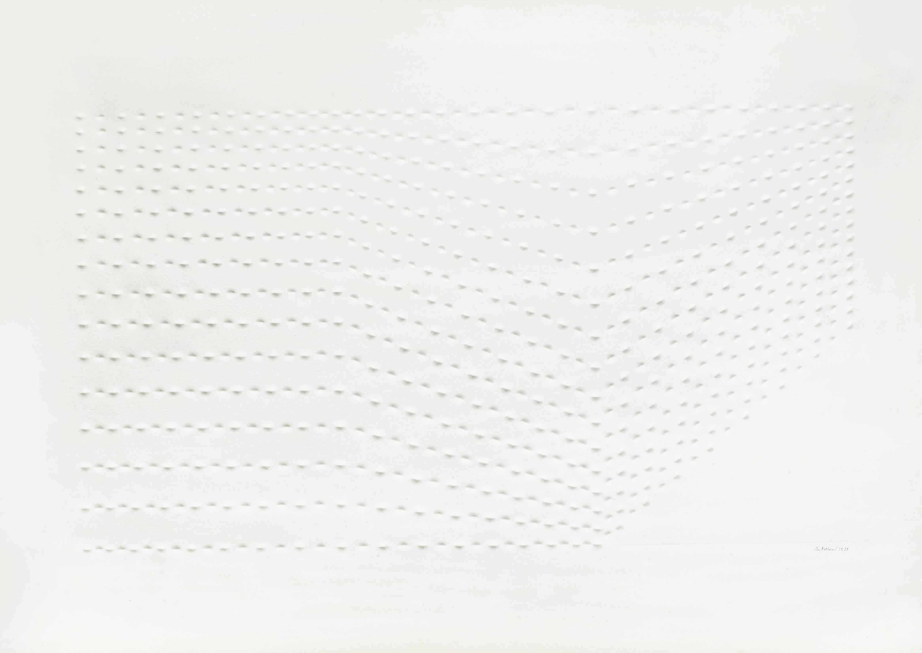Enrico Castellani (b. 1930)