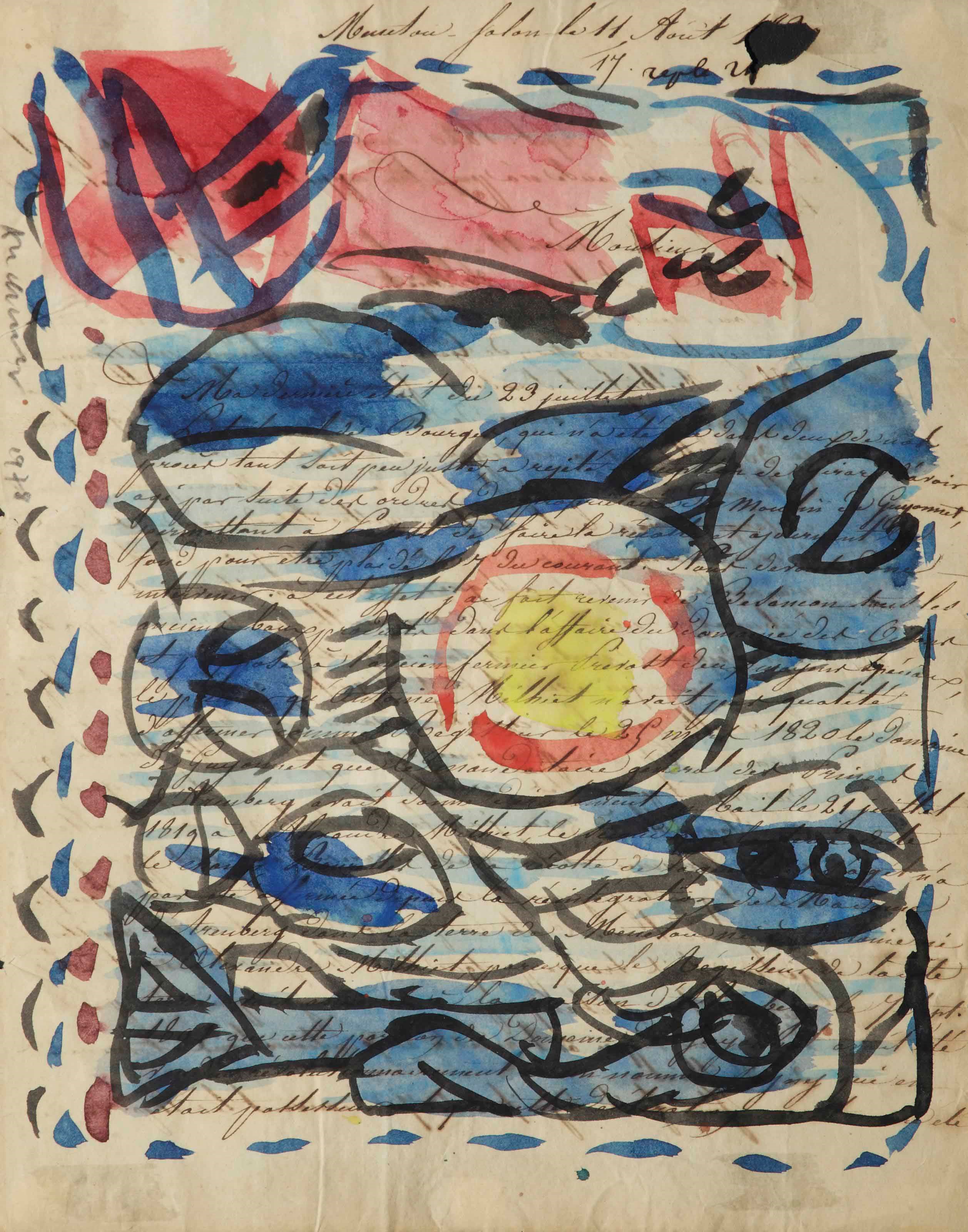 Pierre Alechinsky (b. 1927)
