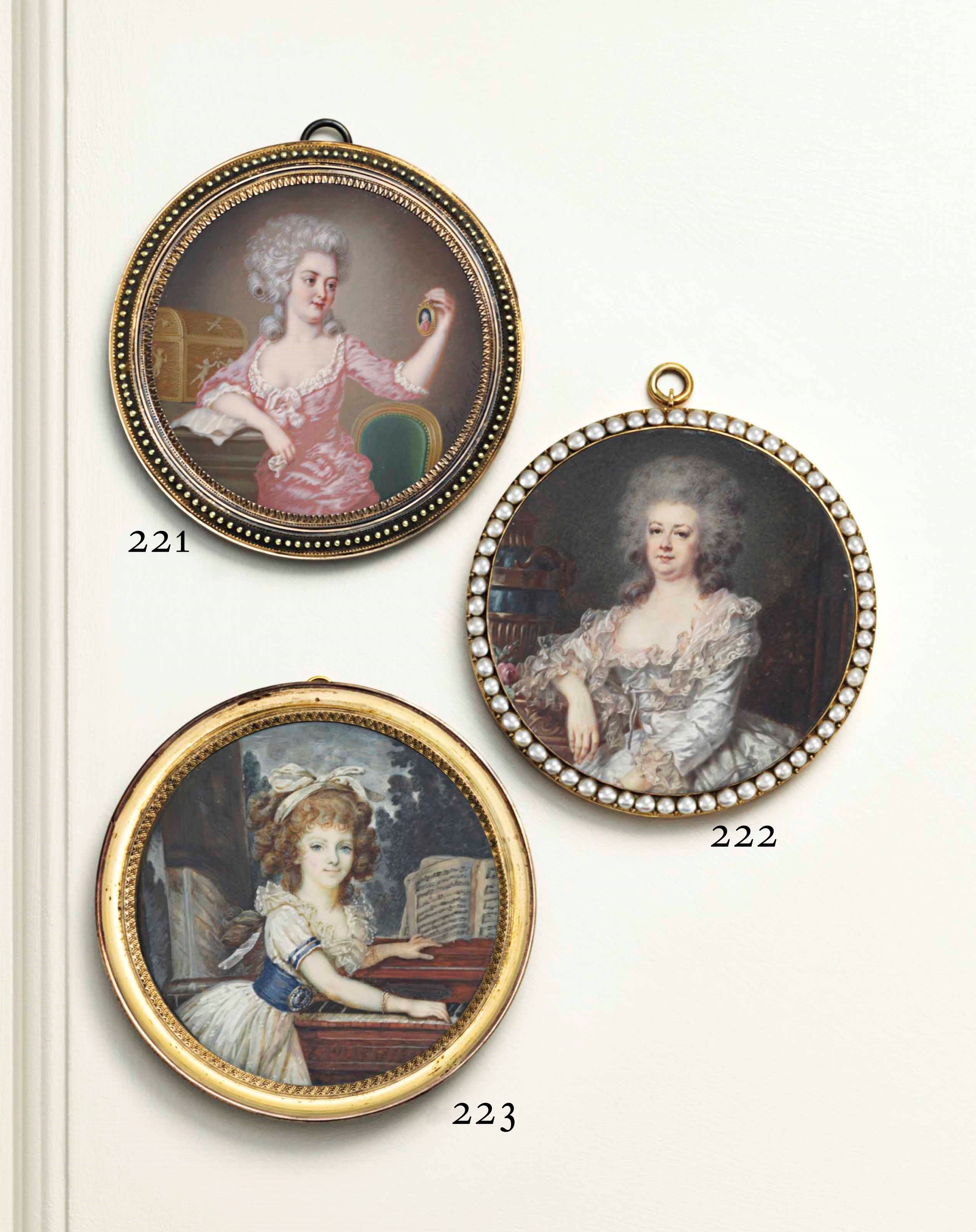 FRENCH SCHOOL, CIRCA 1785