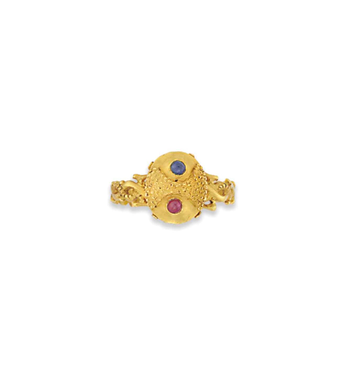 A GEM-SET RING