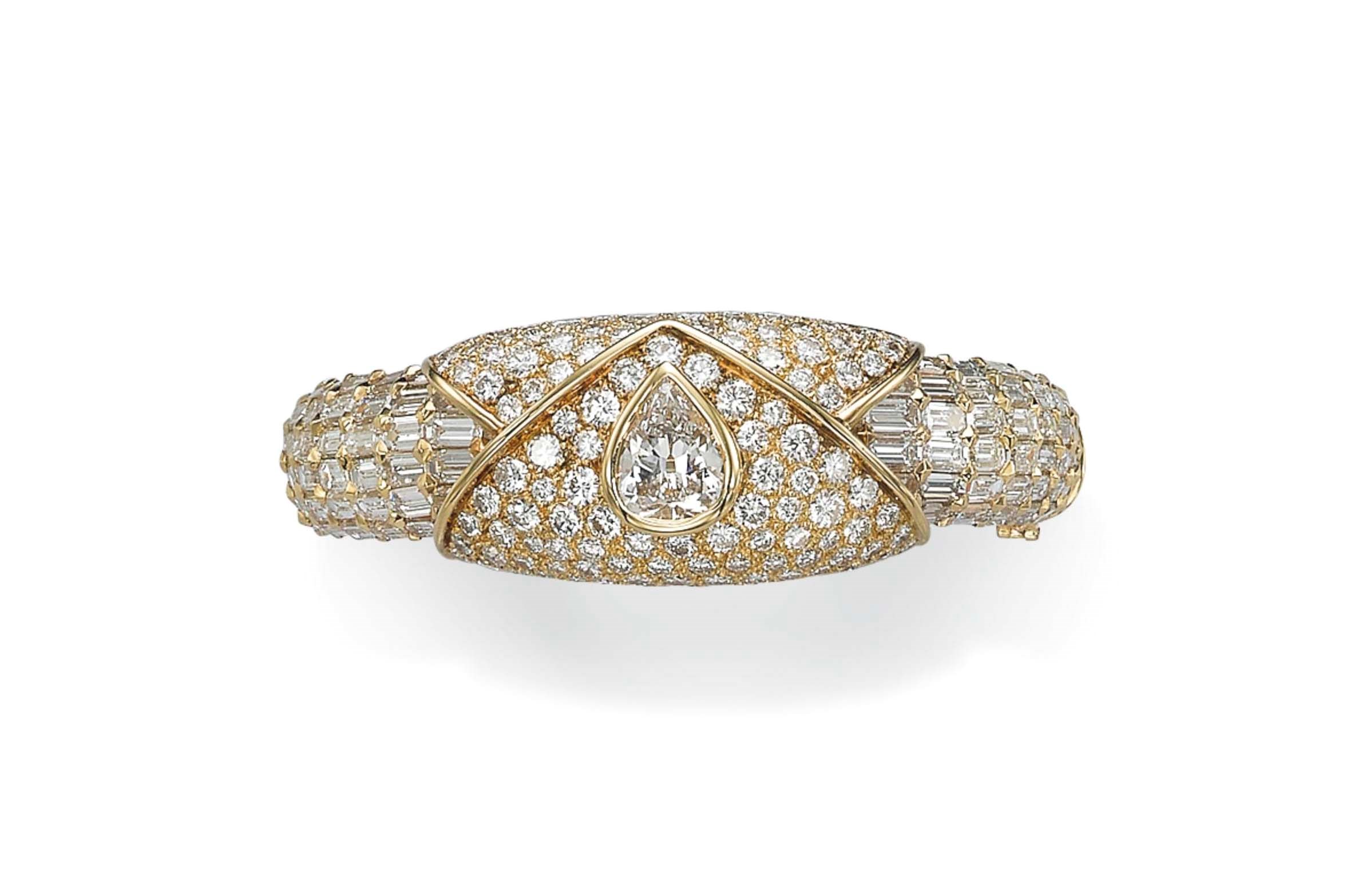 A DIAMOND BANGLE