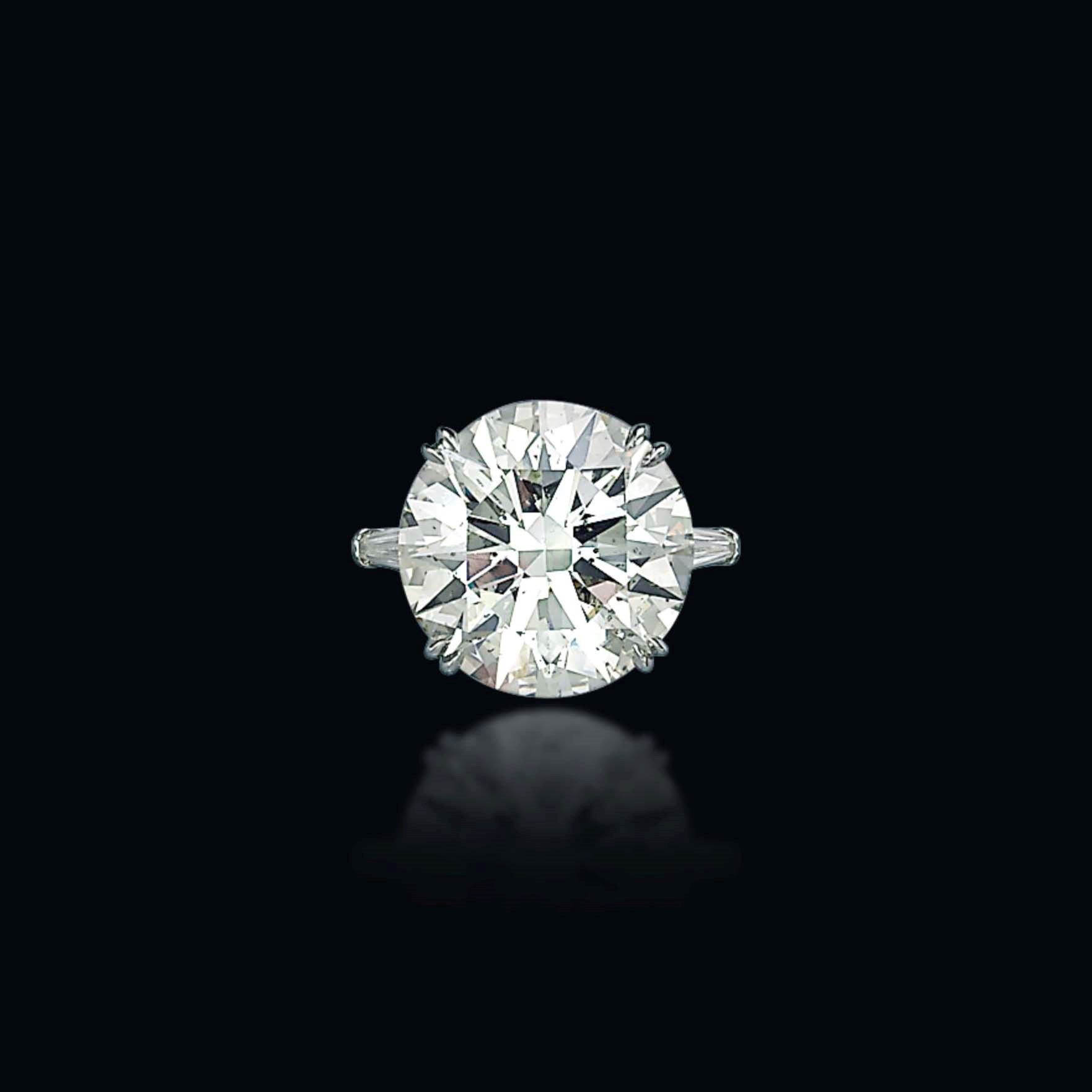 AN IMPRESSIVE DIAMOND RING