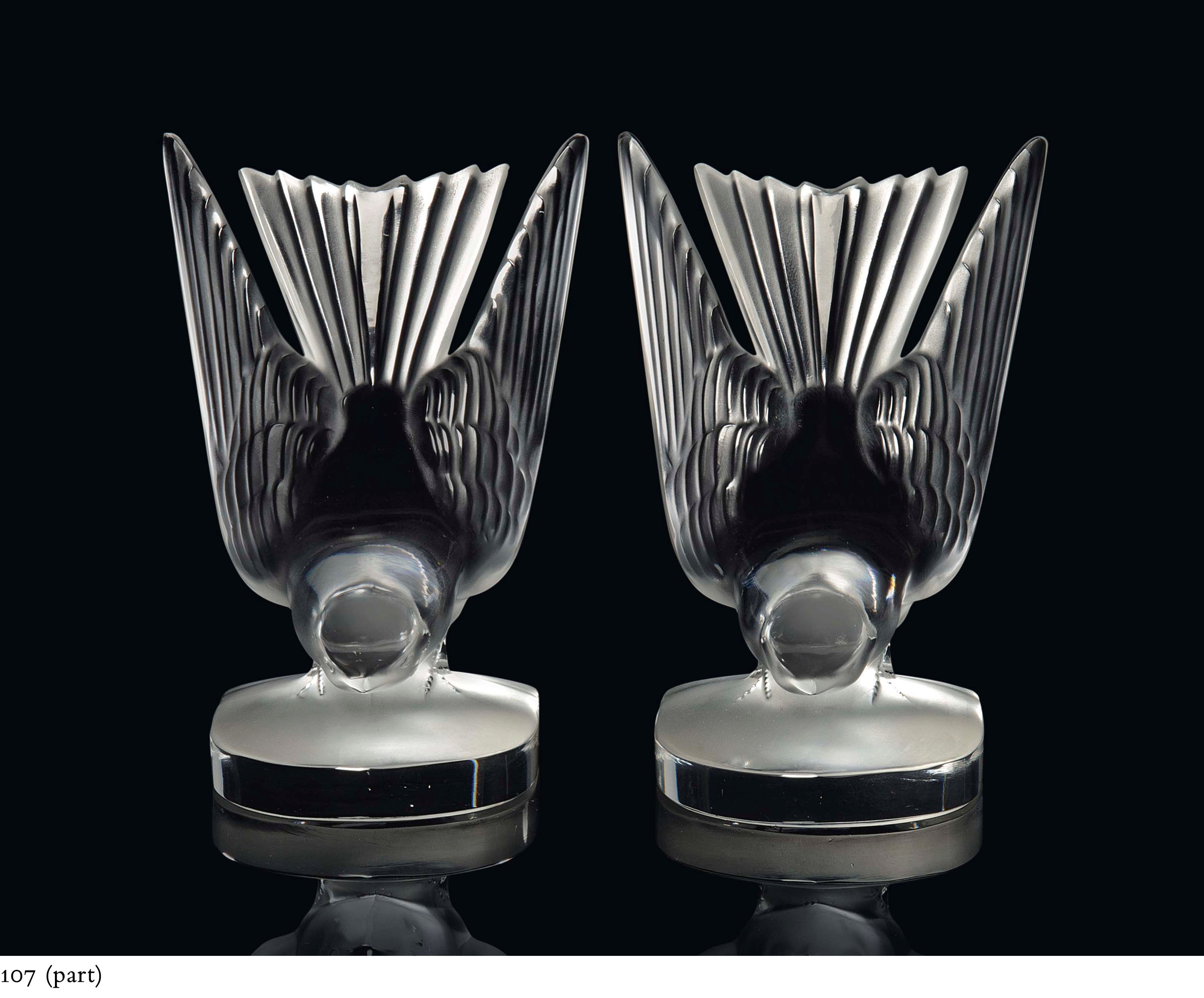 HIRONDELLES BOOKENDS, NO. 11851