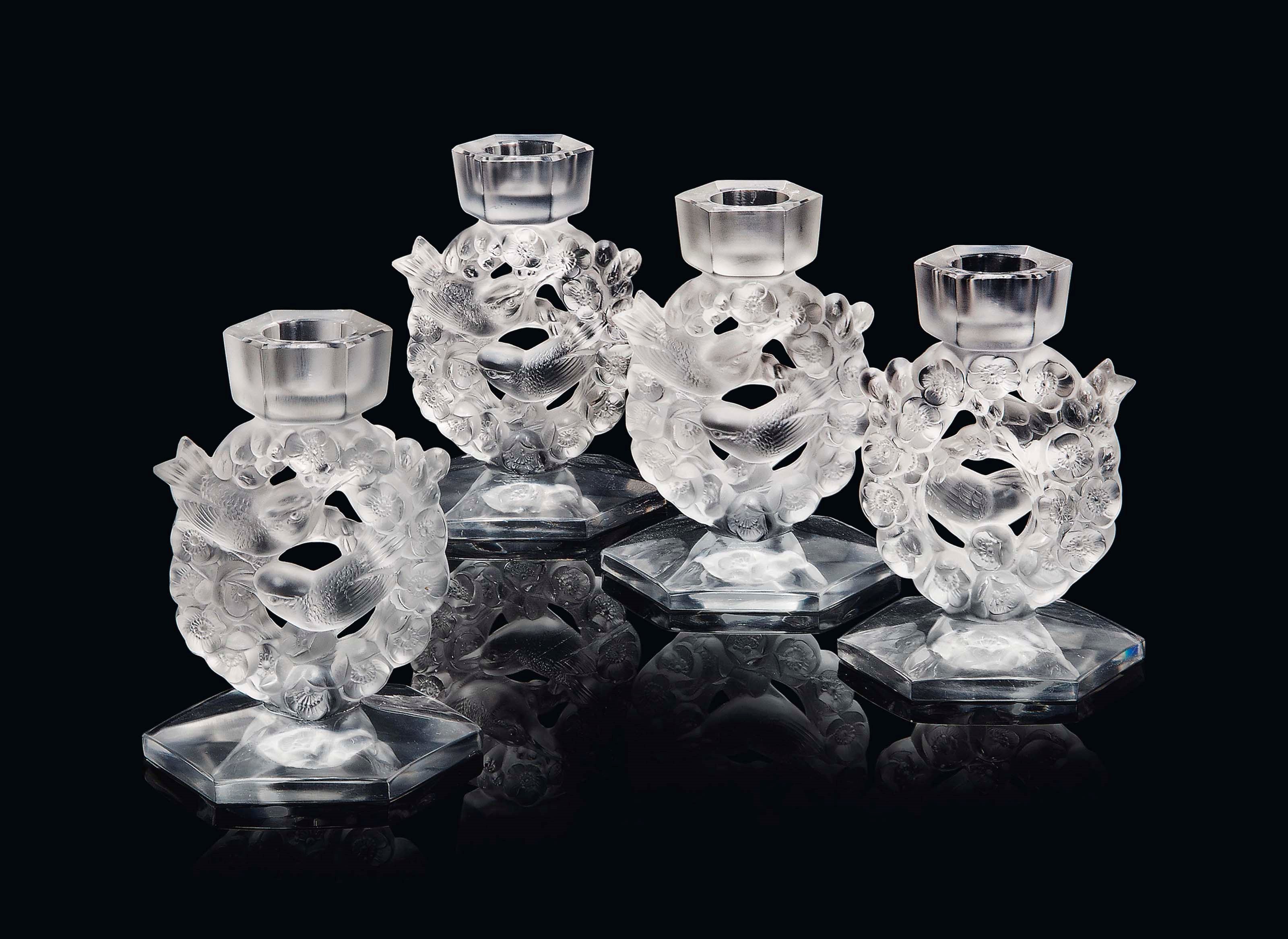 MÉSANGES CANDLESTICKS, NO. 2126
