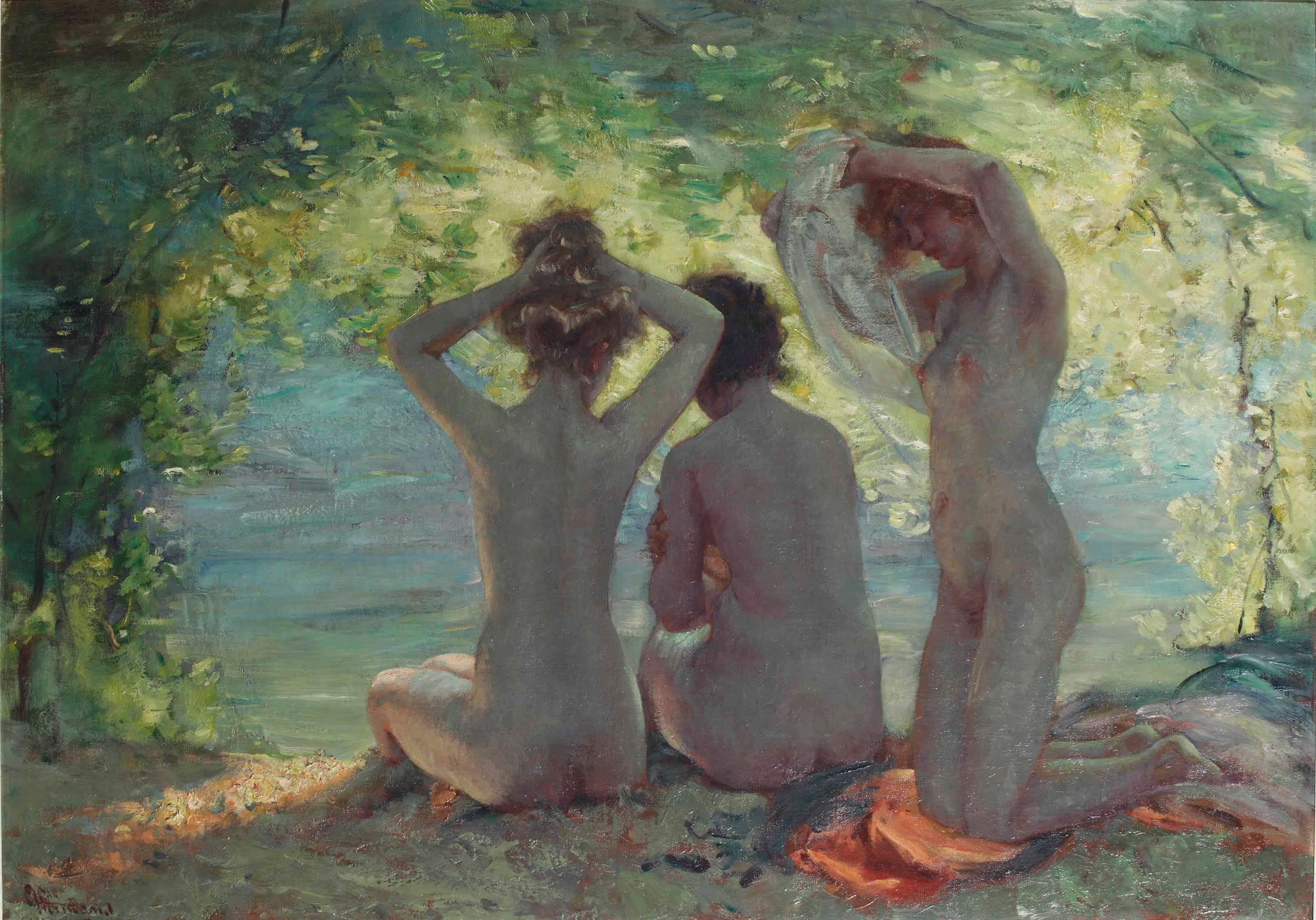 Charles Hermans (Brussels 1839-1924 Menton)
