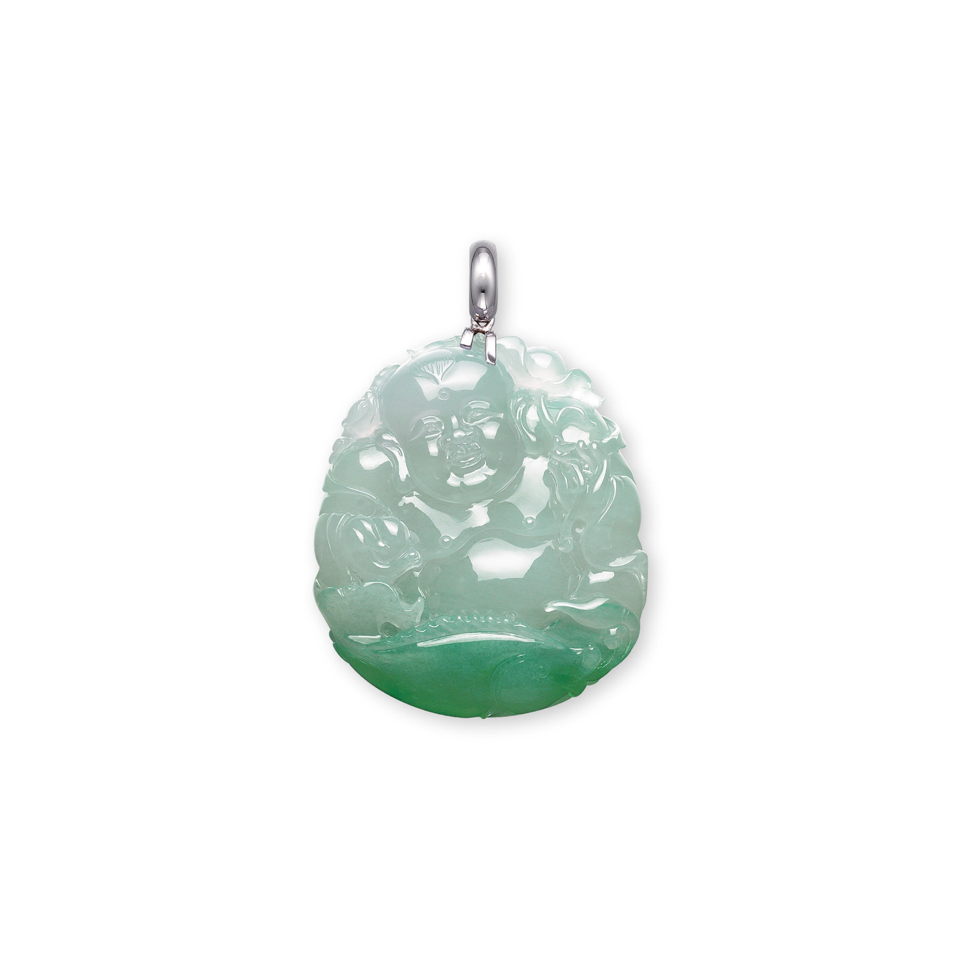 A JADEITE PENDANT