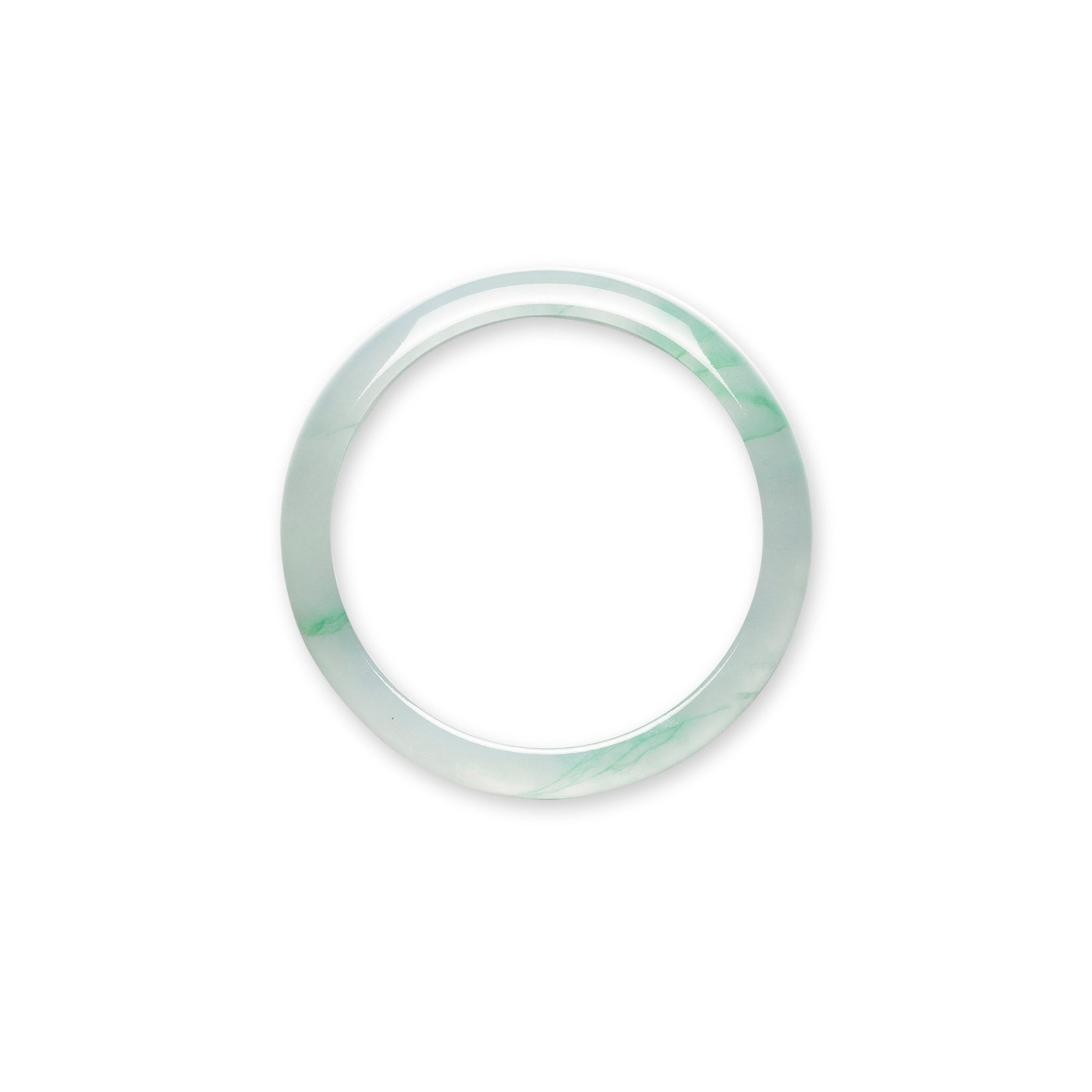 A JADEITE BANGLE