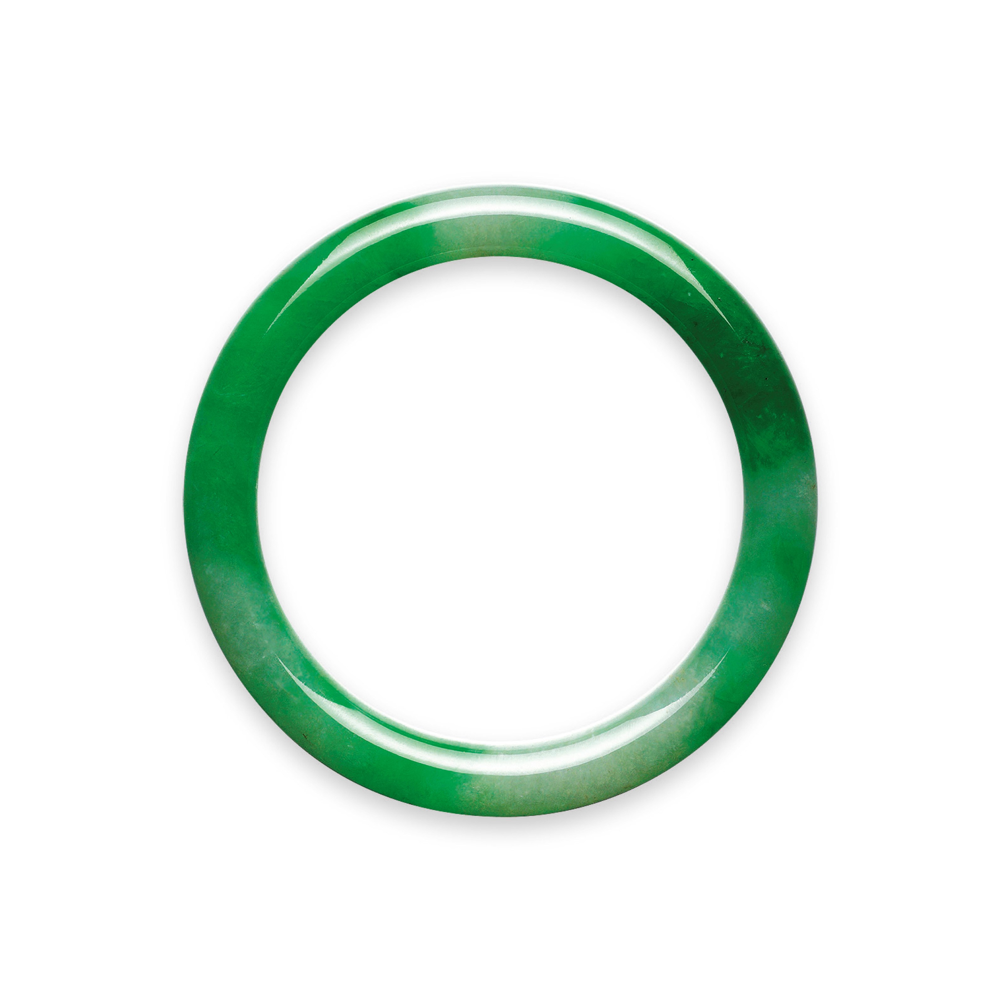 A JADEITE BANGLE