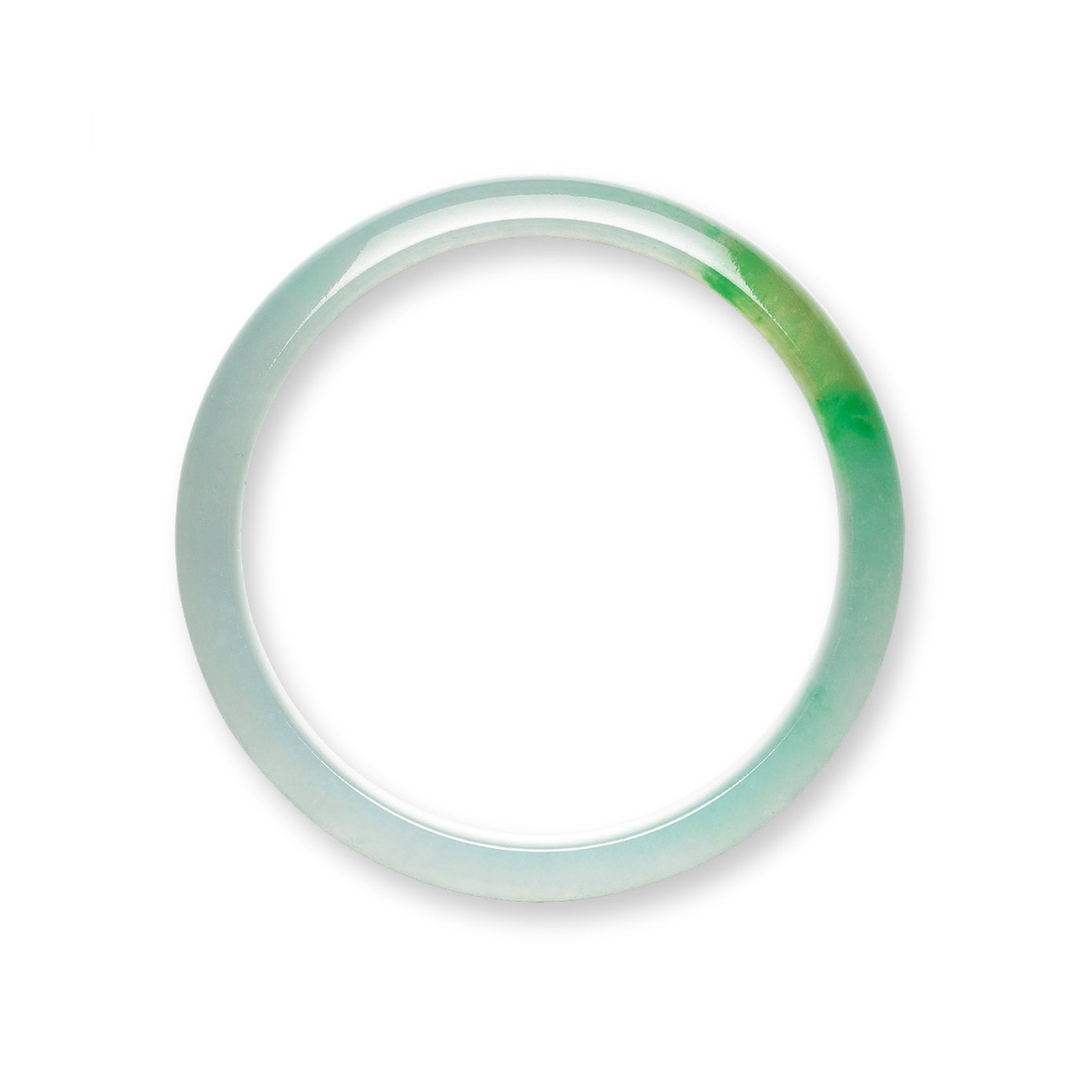 A JADEITE BANGLE