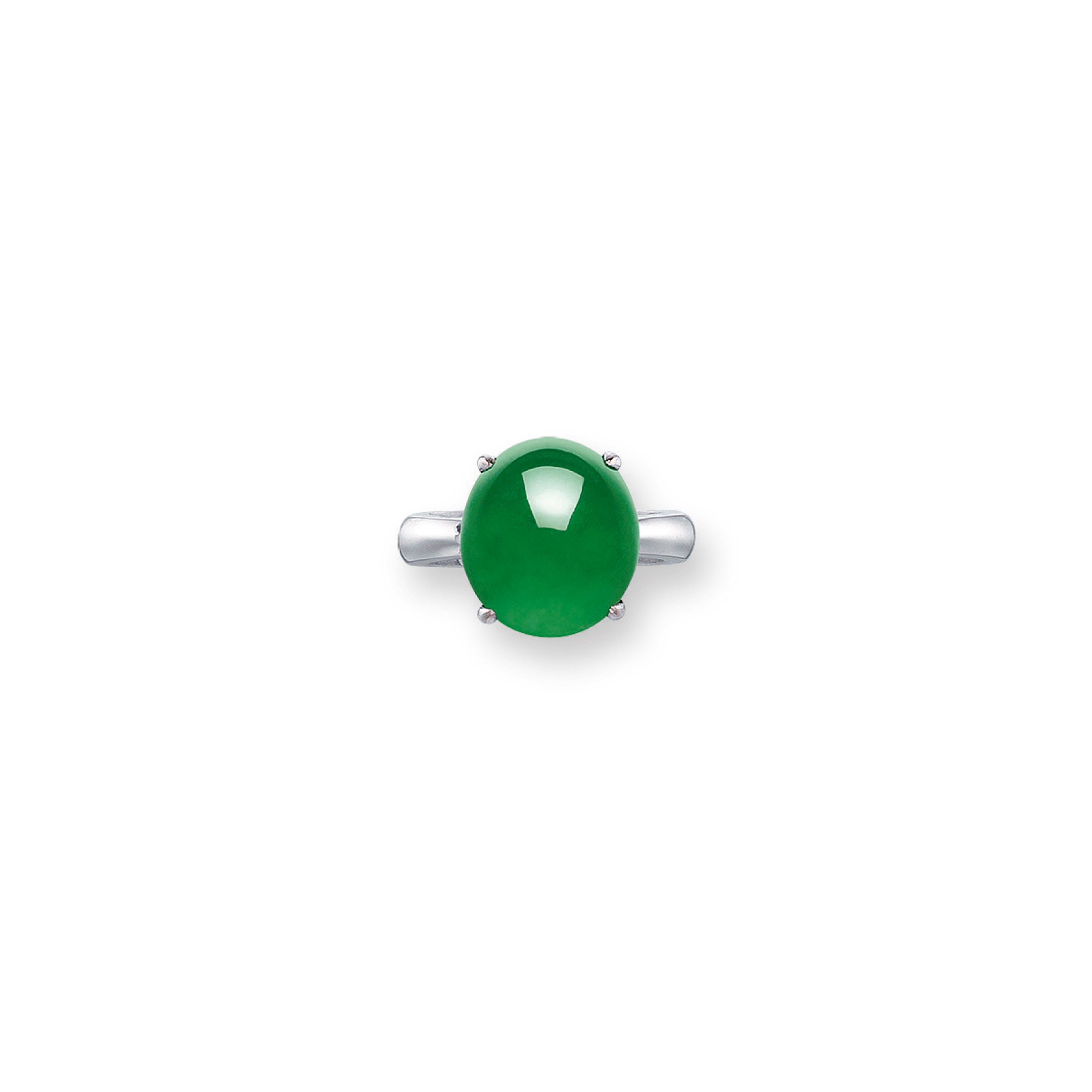 A JADEITE RING