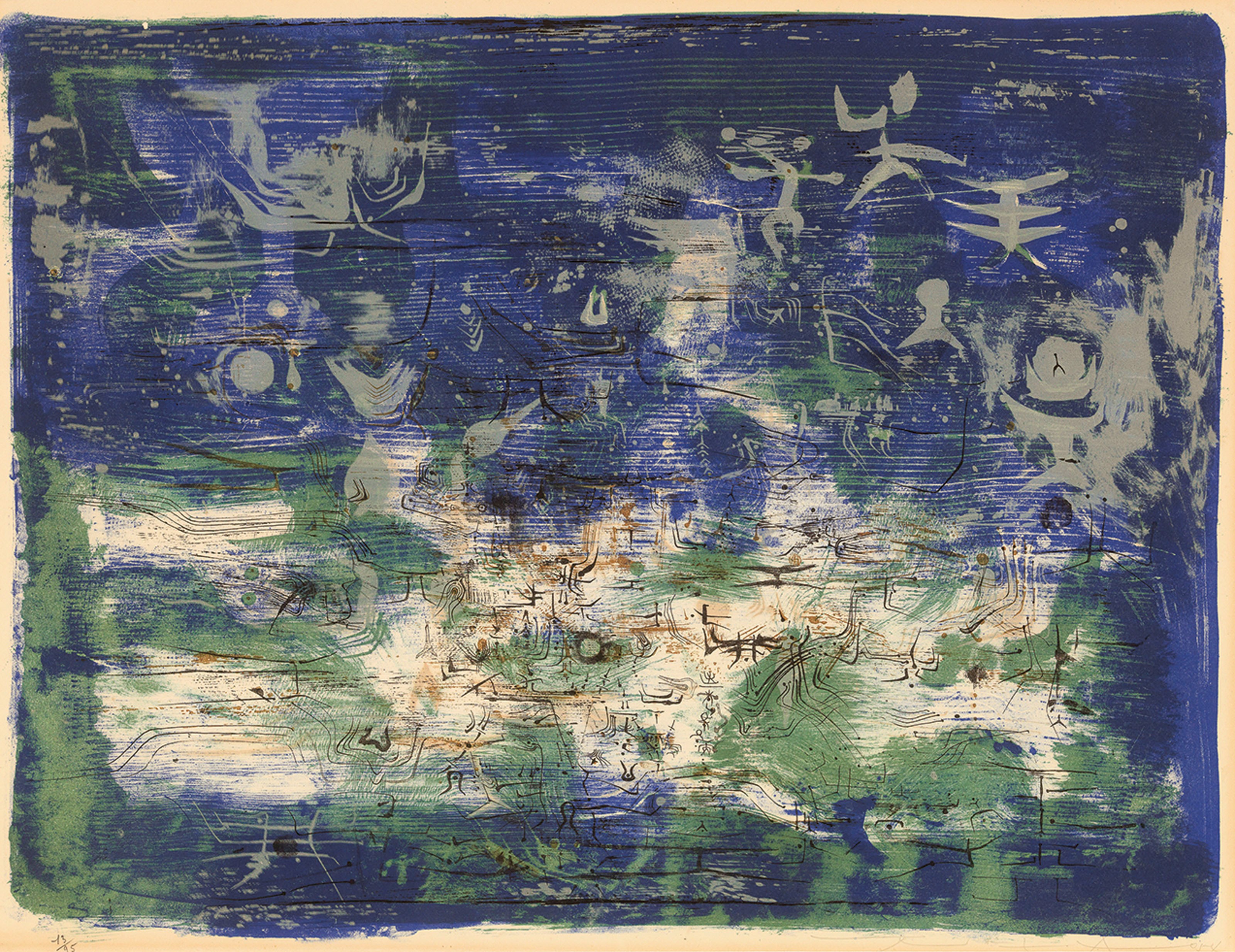ZAO WOU-KI
(ZHAO WUJI, French/Chinese, 1920-2013)