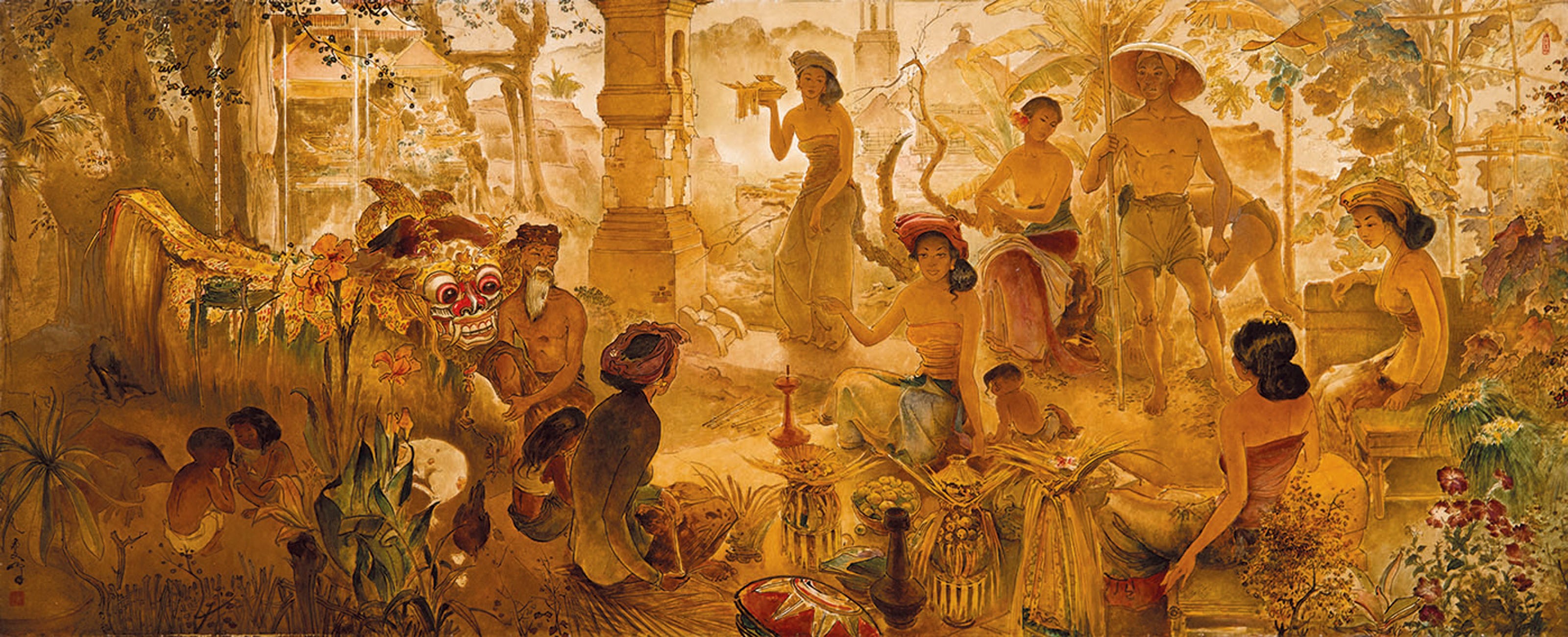 LEE MAN FONG
(Indonesian, 1913-1988)