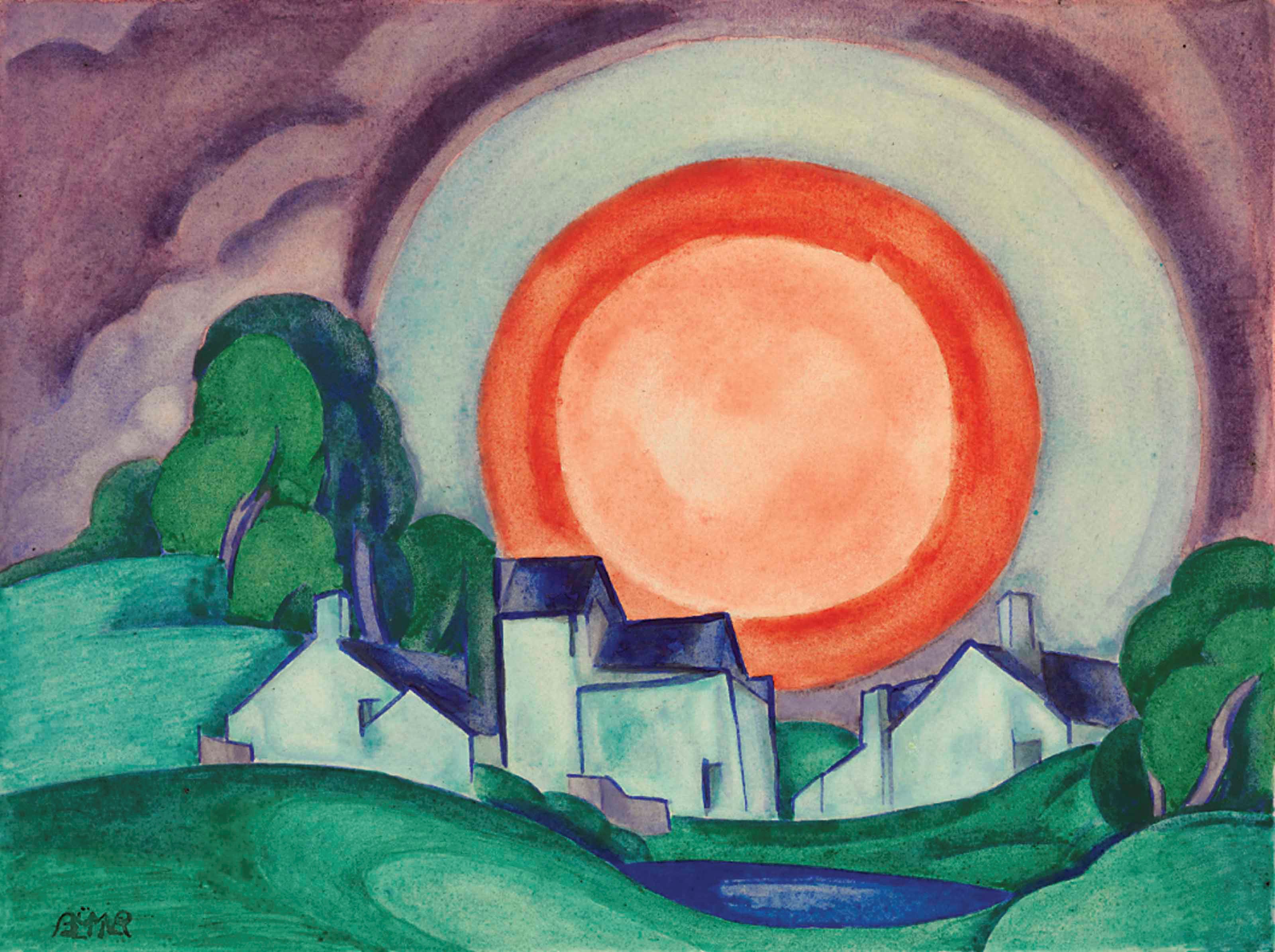Oscar Bluemner (1867-1938)