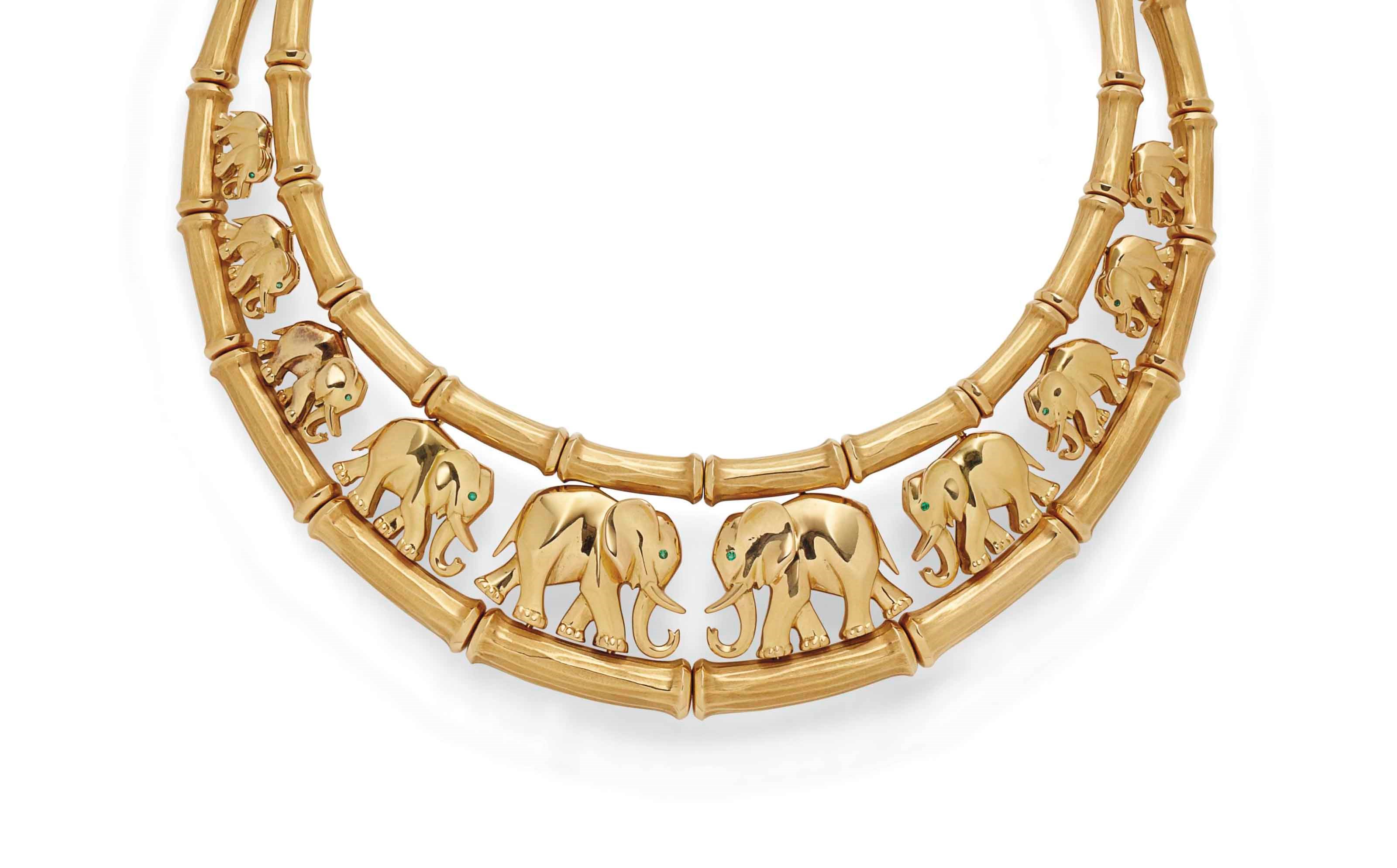 COLLIER ÉMERAUDES, PAR CARTIER