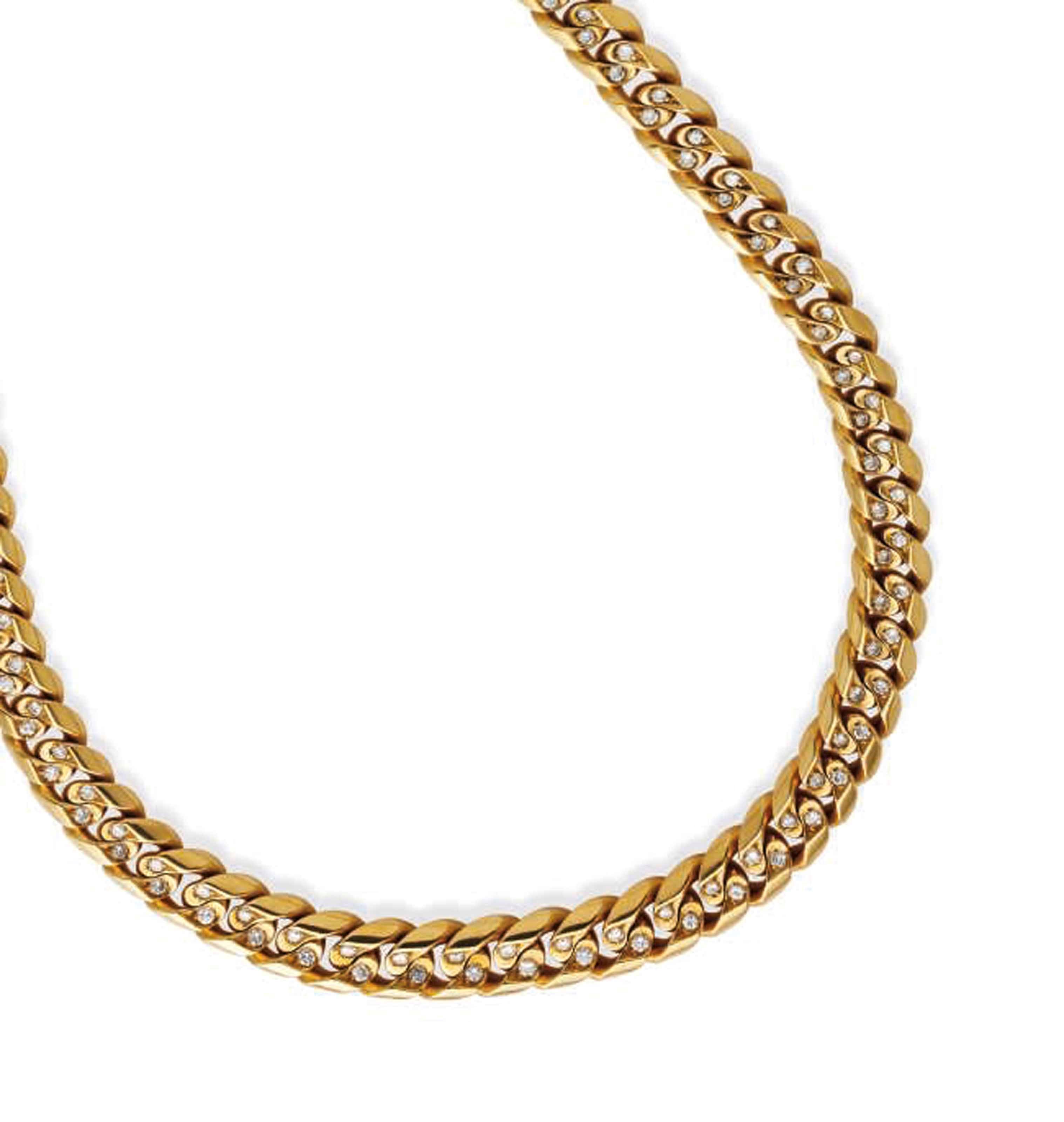 COLLIER DIAMANTS, PAR BULGARI