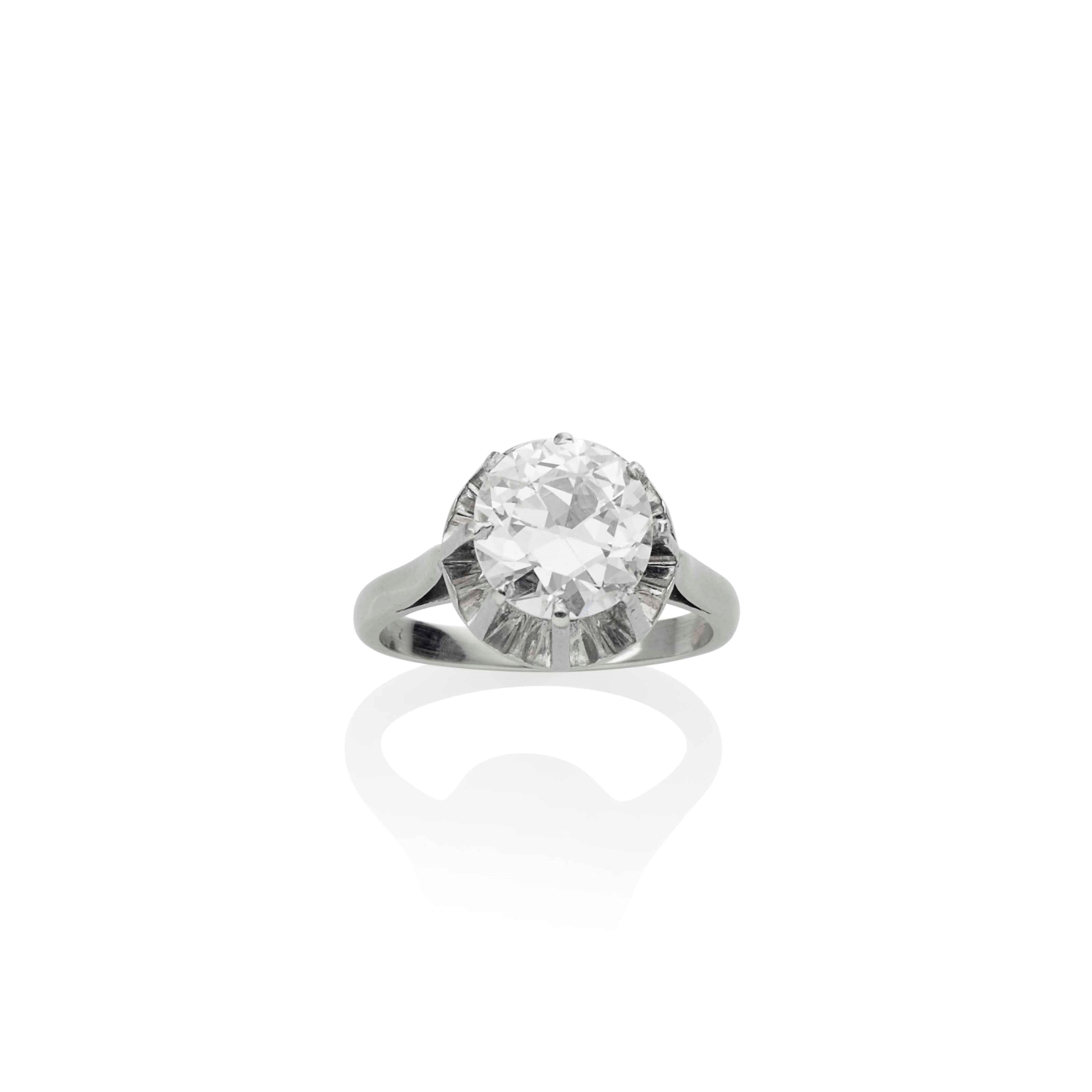 BAGUE SOLITAIRE DIAMANT
