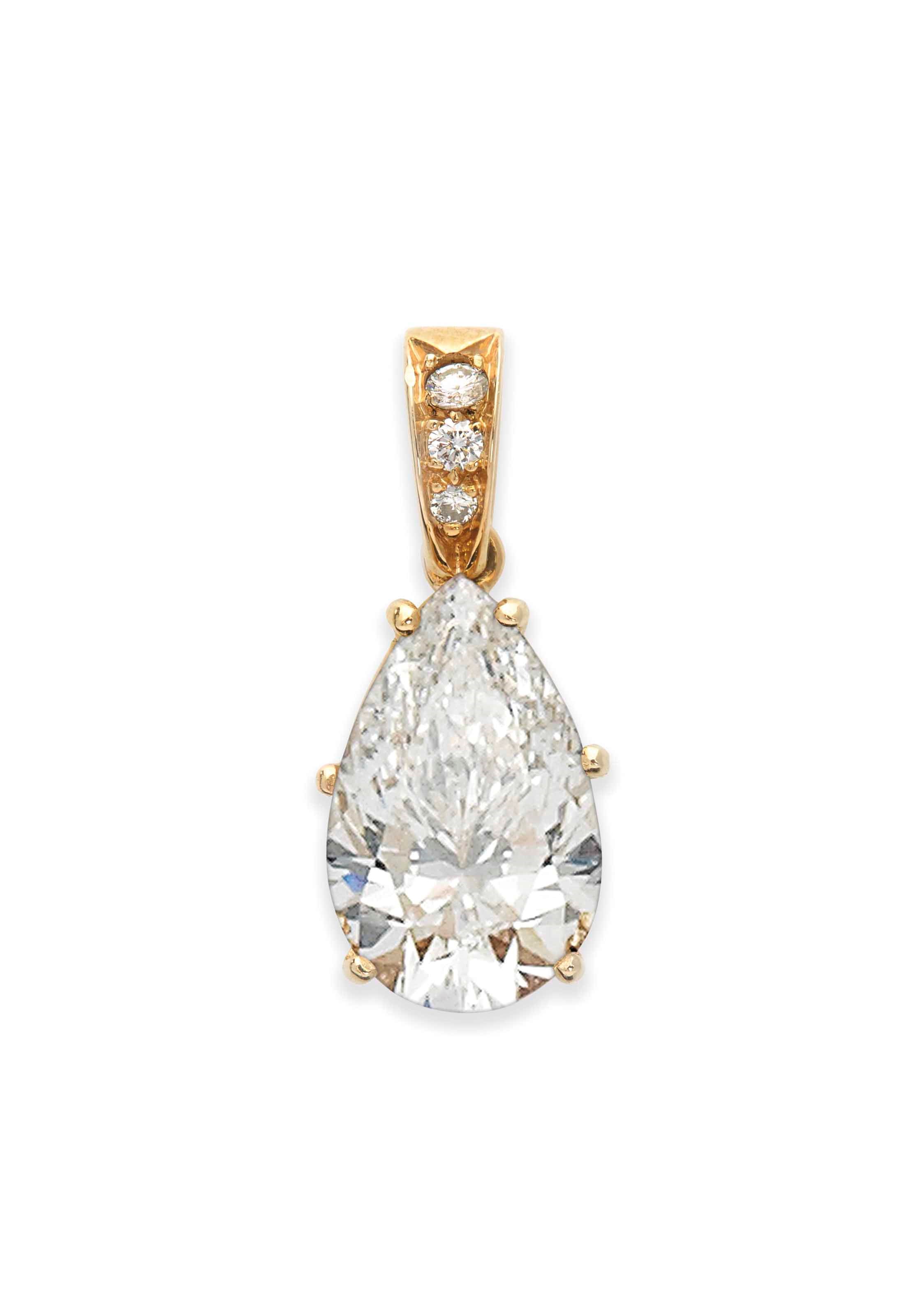 PENDENTIF DIAMANTS, PAR CHAUMET