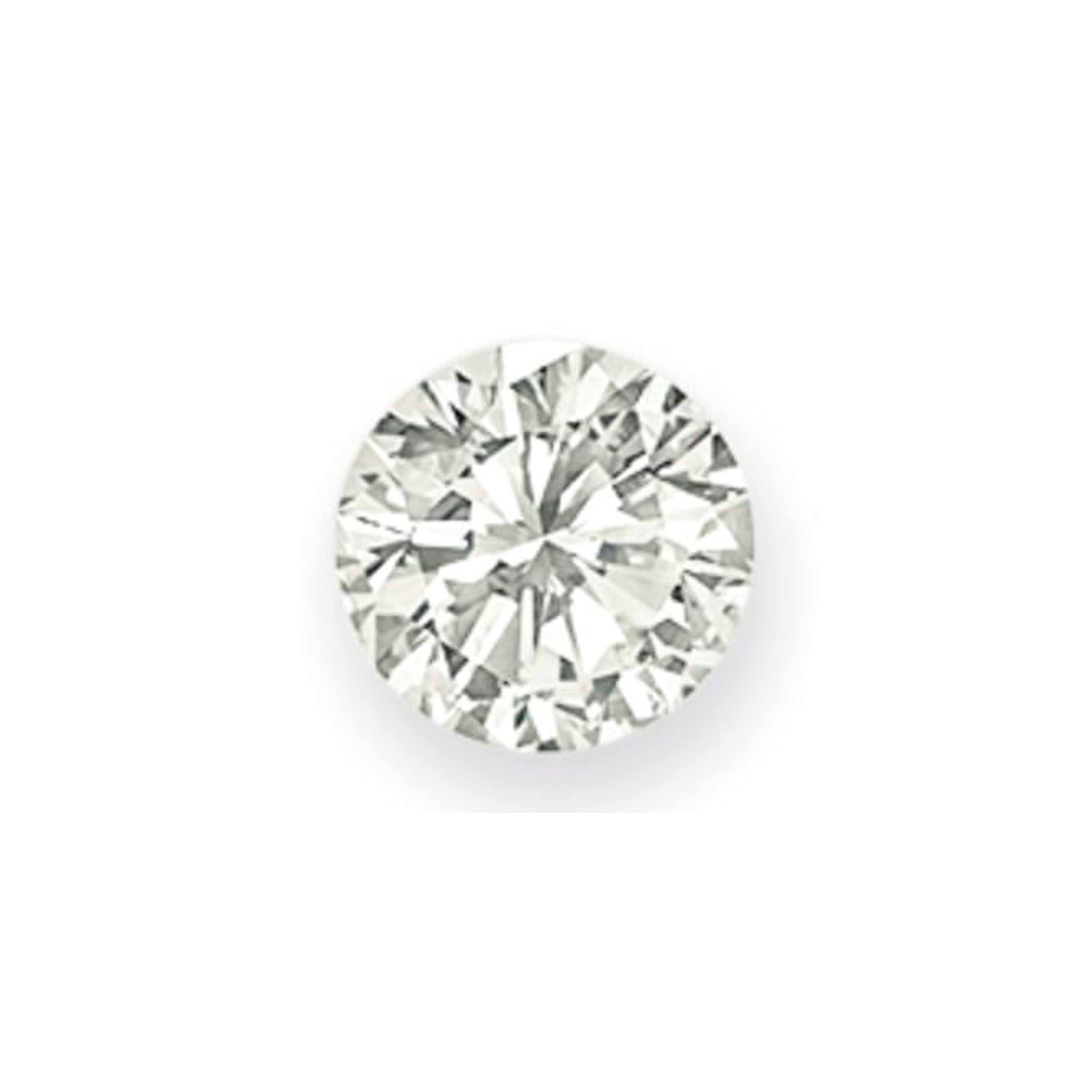AN UNMOUNTED CIRCULAR-CUT DIAMOND