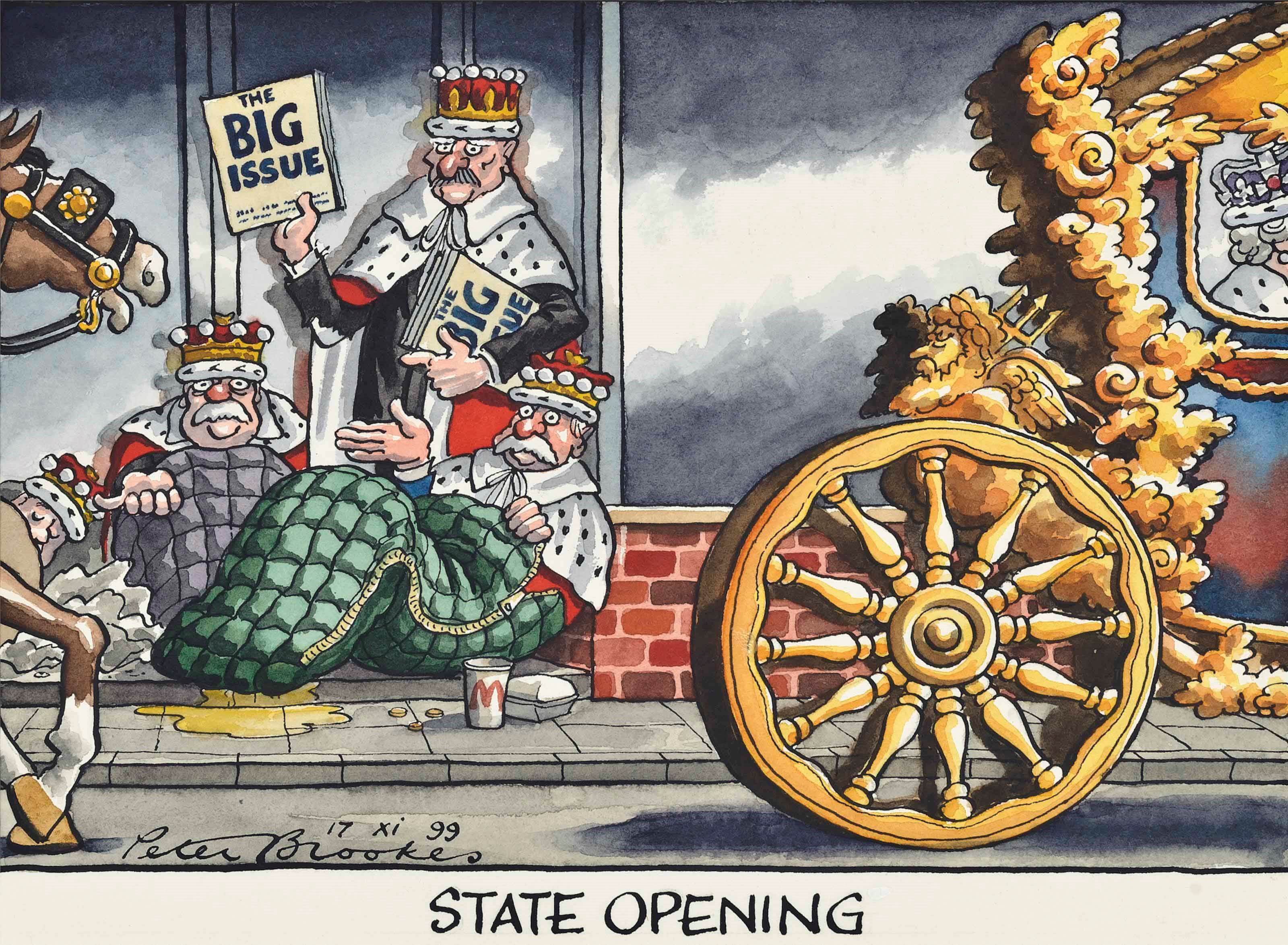 Peter Brookes (b.1943)