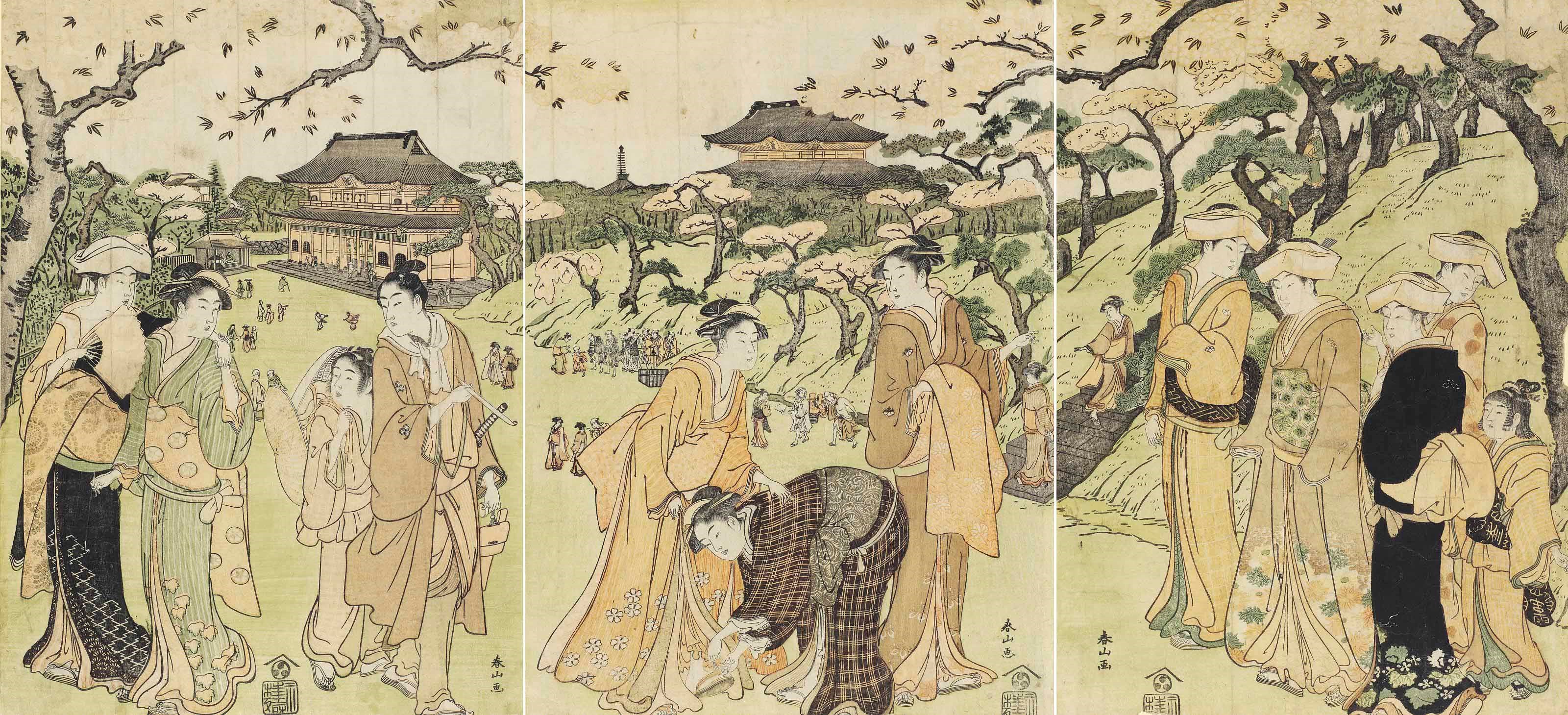 KATSUKAWA SHUNZAN (active 1792-1798)
