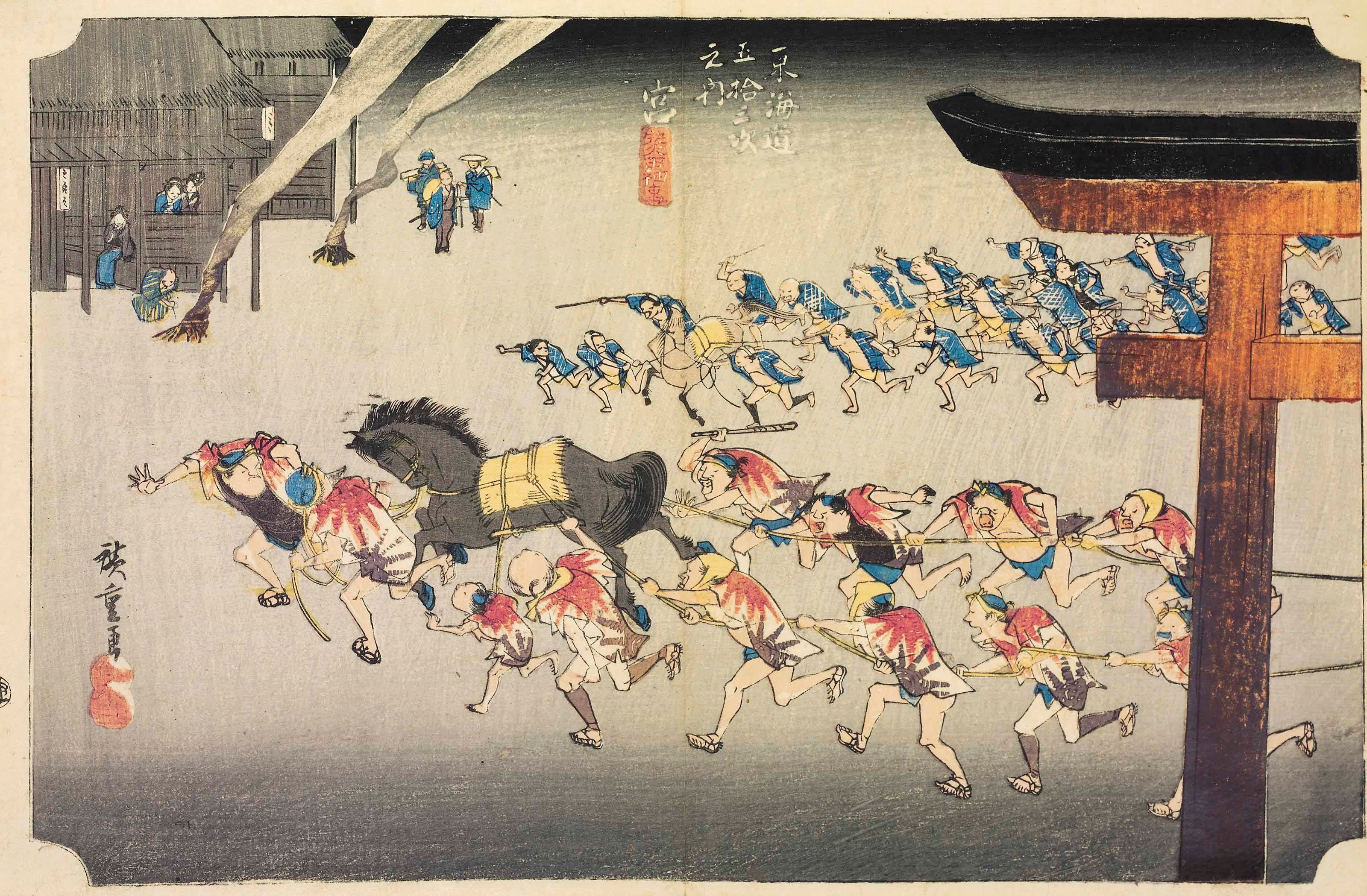 UTAGAWA HIROSHIGE (1797-1858)