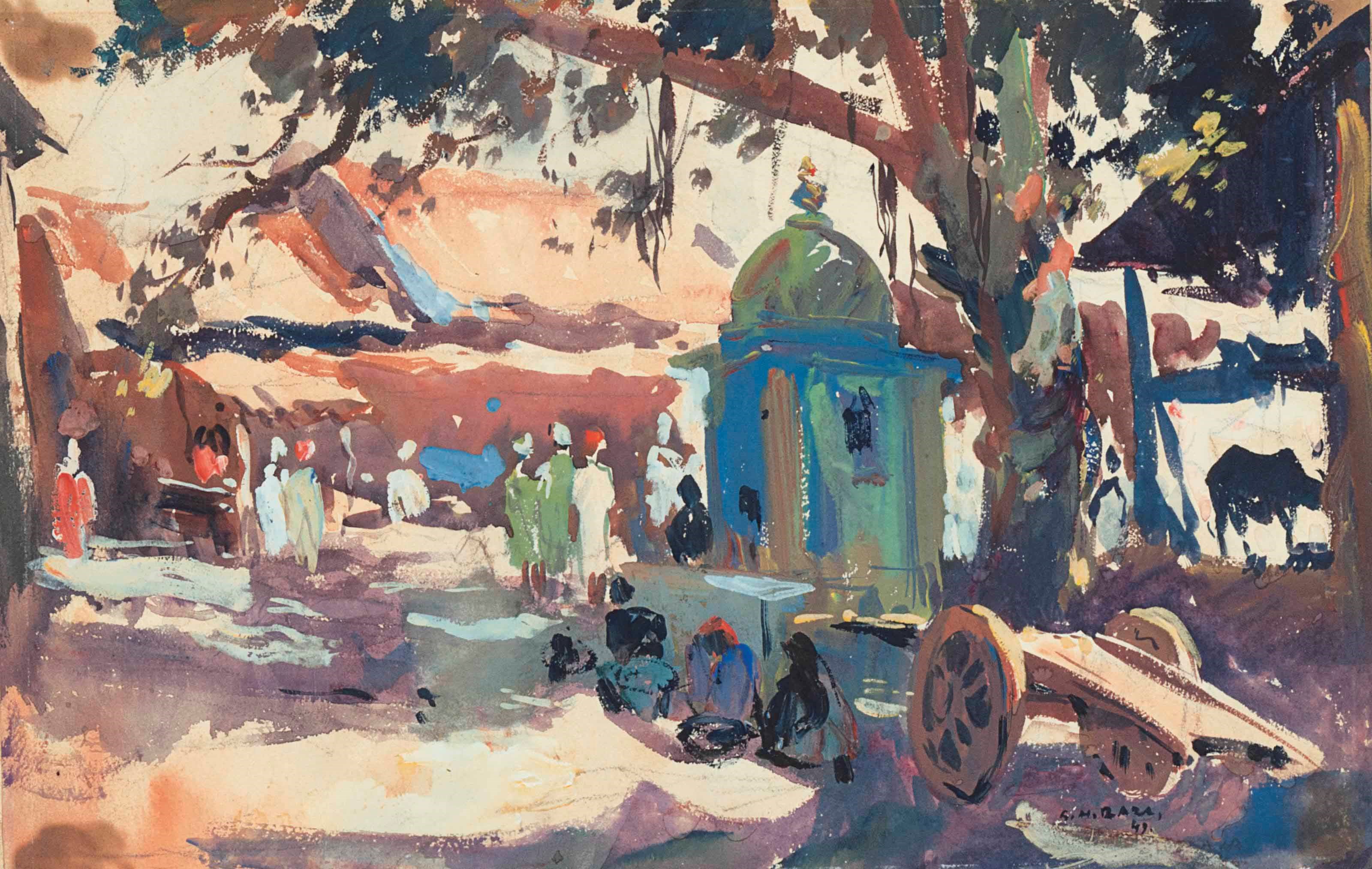 SYED HAIDER RAZA (B. 1922)