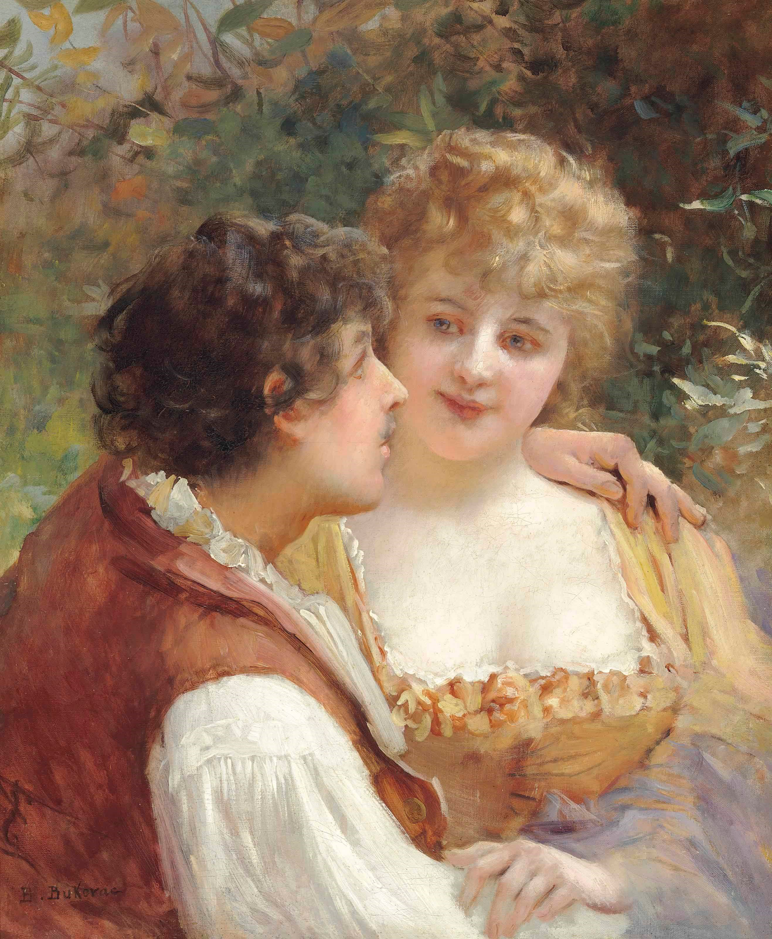 Vlacho Bukovac (Croatian, 1855-1923)