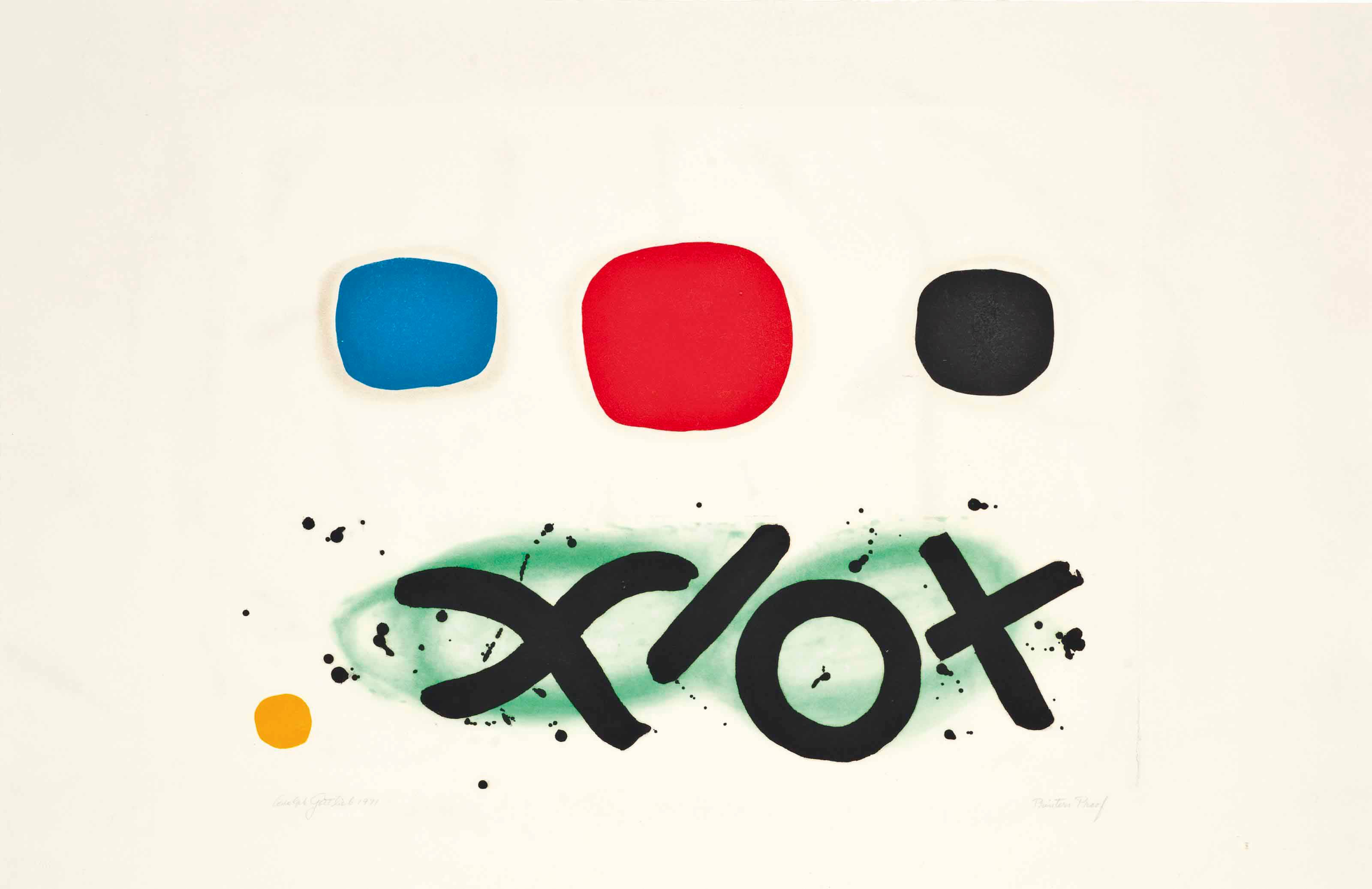 Adolph Gottlieb (1903-1974)