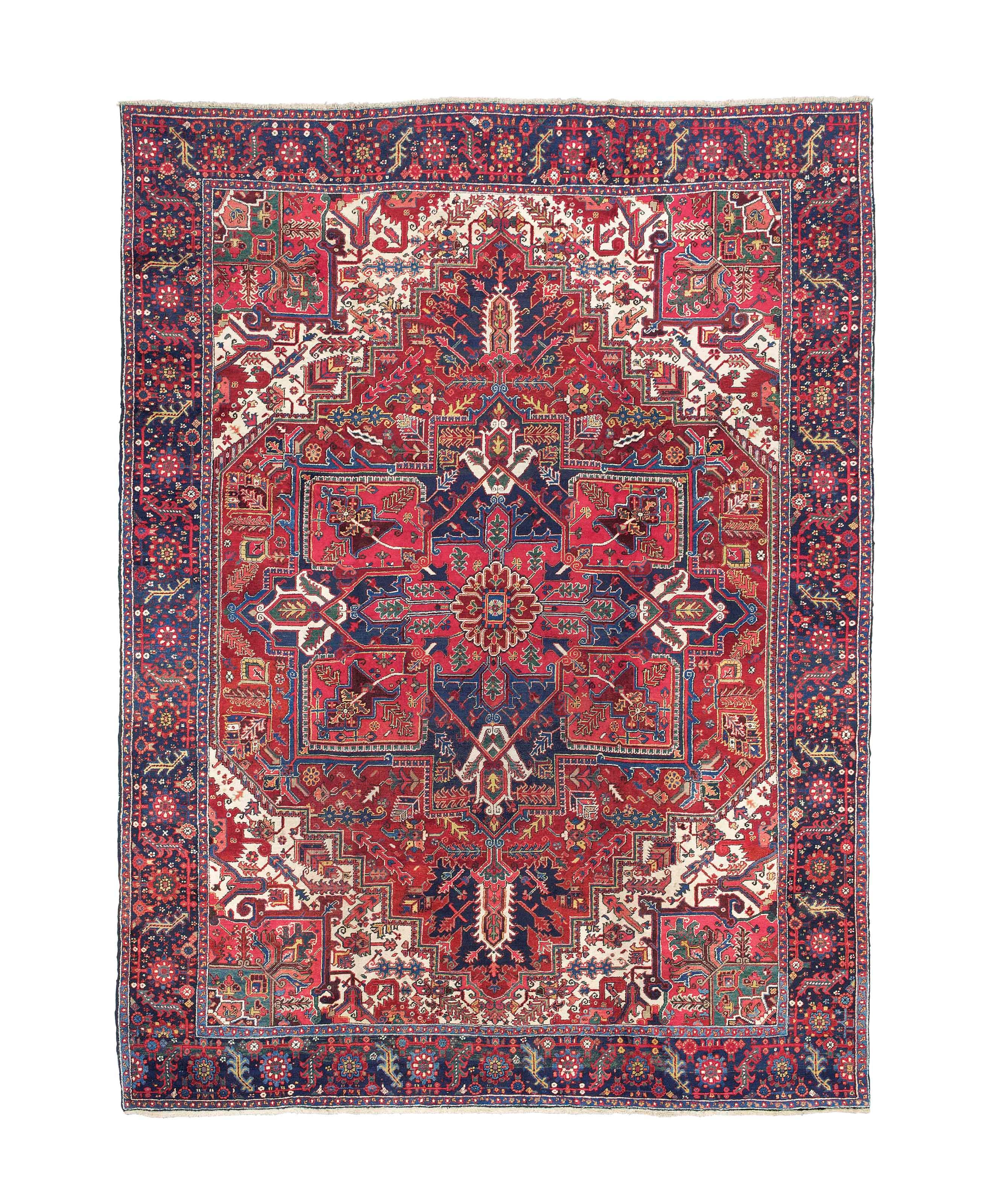 A fine Heriz carpet