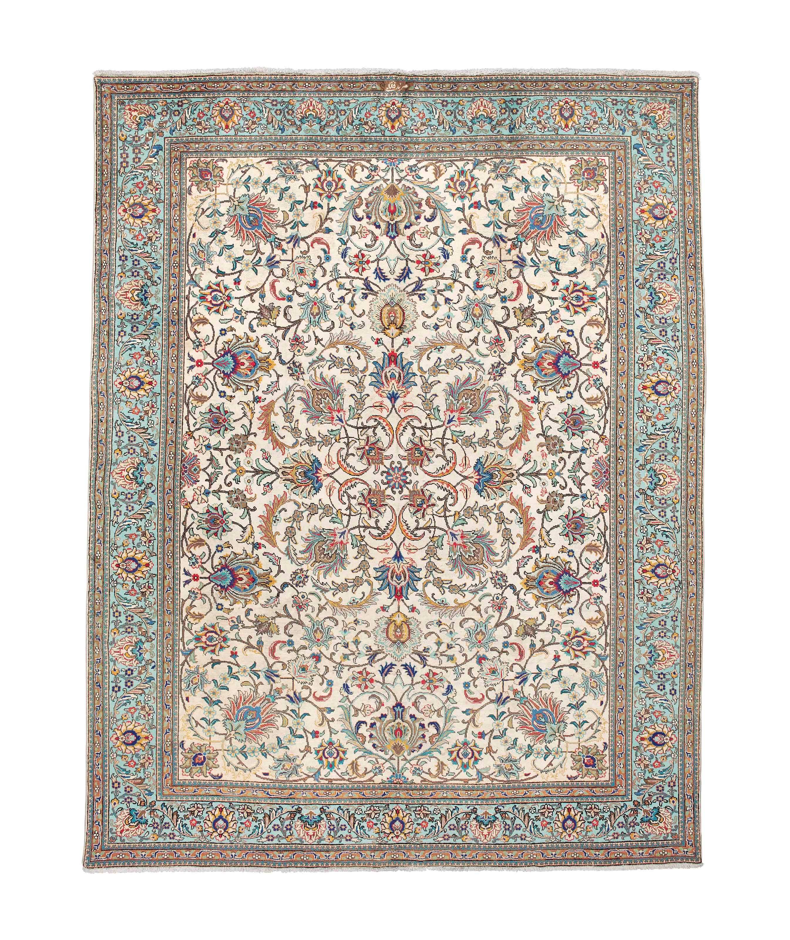 A fine Tabriz carpet
